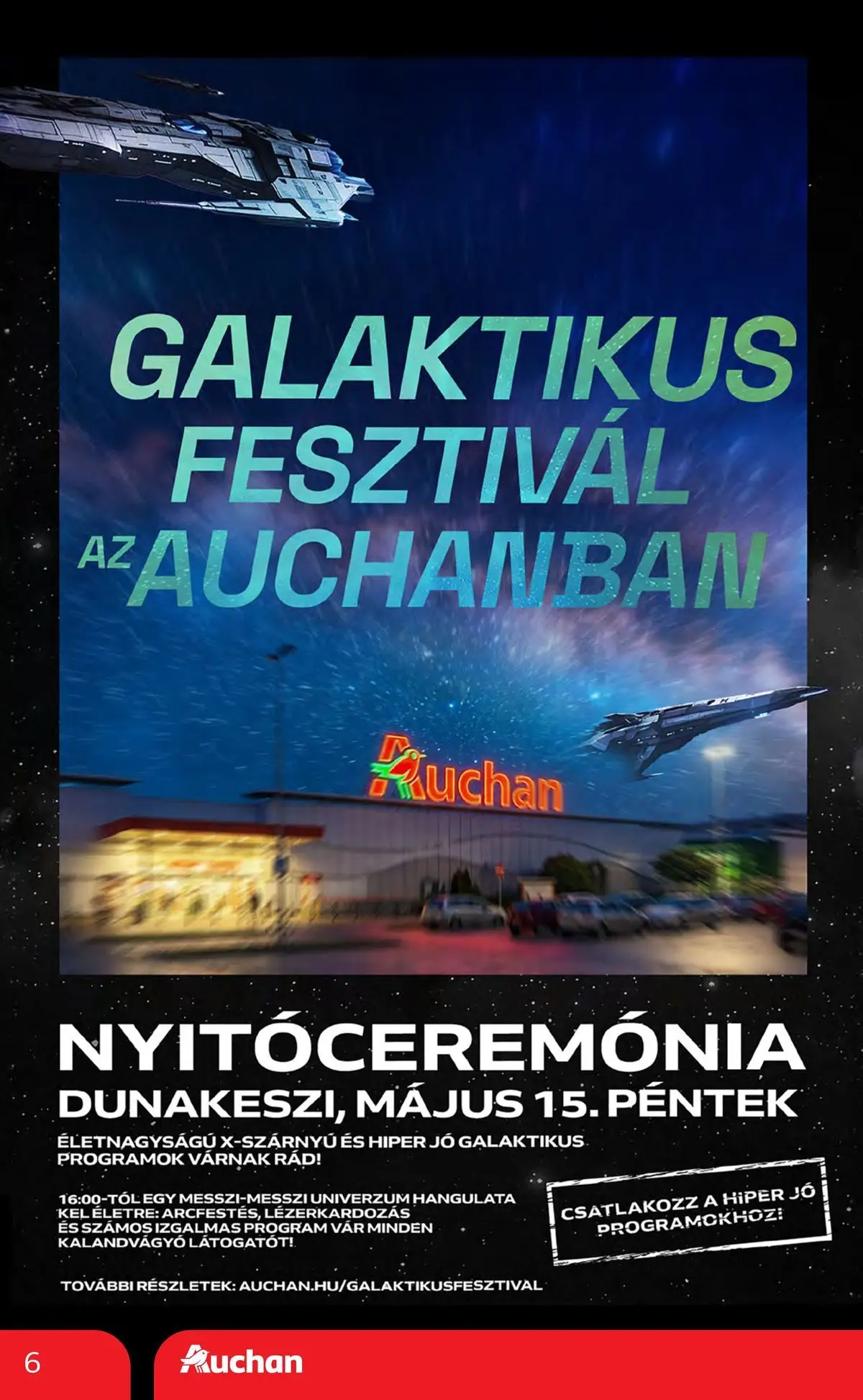 Akciós újság új Auchan - 2026.05.14. -tól/töl ⏳ | Oldal: 6 Auchan akciós újság Székesfehérvár - 2026.05.14. -tól/töl > akció, lapozható szórólap 🛍️ | Oldal: 6