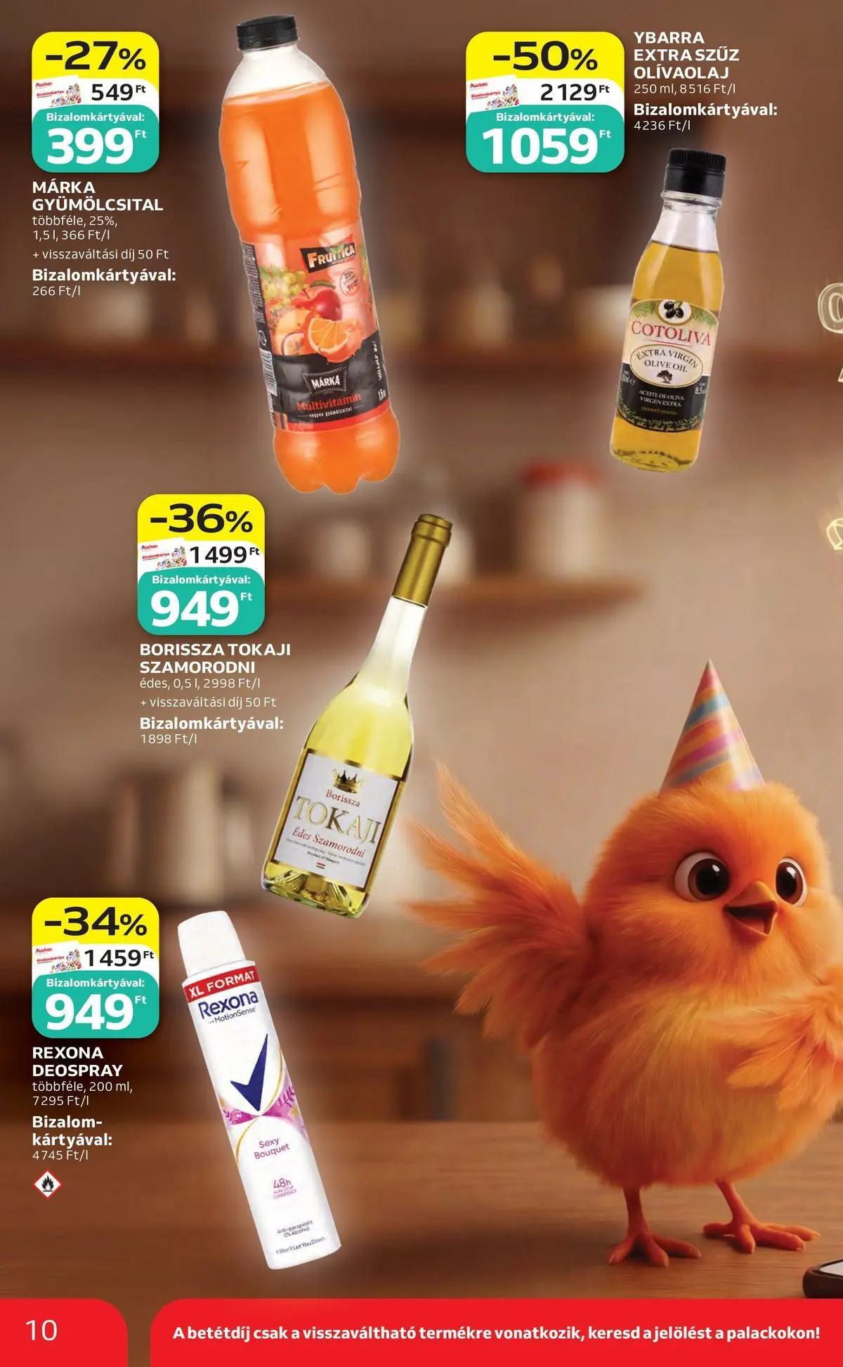 Akciós újság új Auchan - 2026.05.14. -tól/töl ⏳ | Oldal: 10 Auchan akciós újság Székesfehérvár - 2026.05.14. -tól/töl > akció, lapozható szórólap 🛍️ | Oldal: 10