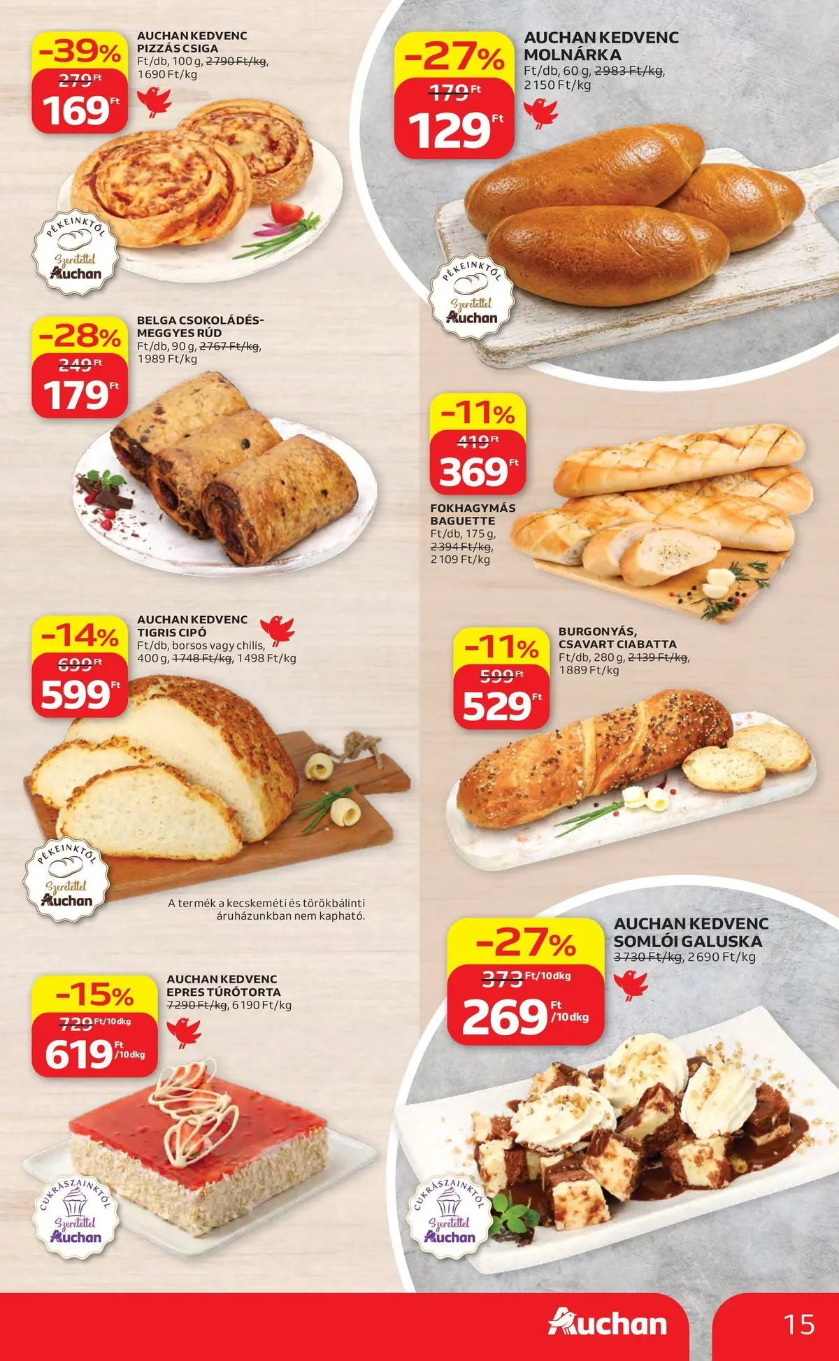 Akciós újság új Auchan - 2026.05.14. -tól/töl ⏳ | Oldal: 15 Auchan akciós újság Székesfehérvár - 2026.05.14. -tól/töl > akció, lapozható szórólap 🛍️ | Oldal: 15