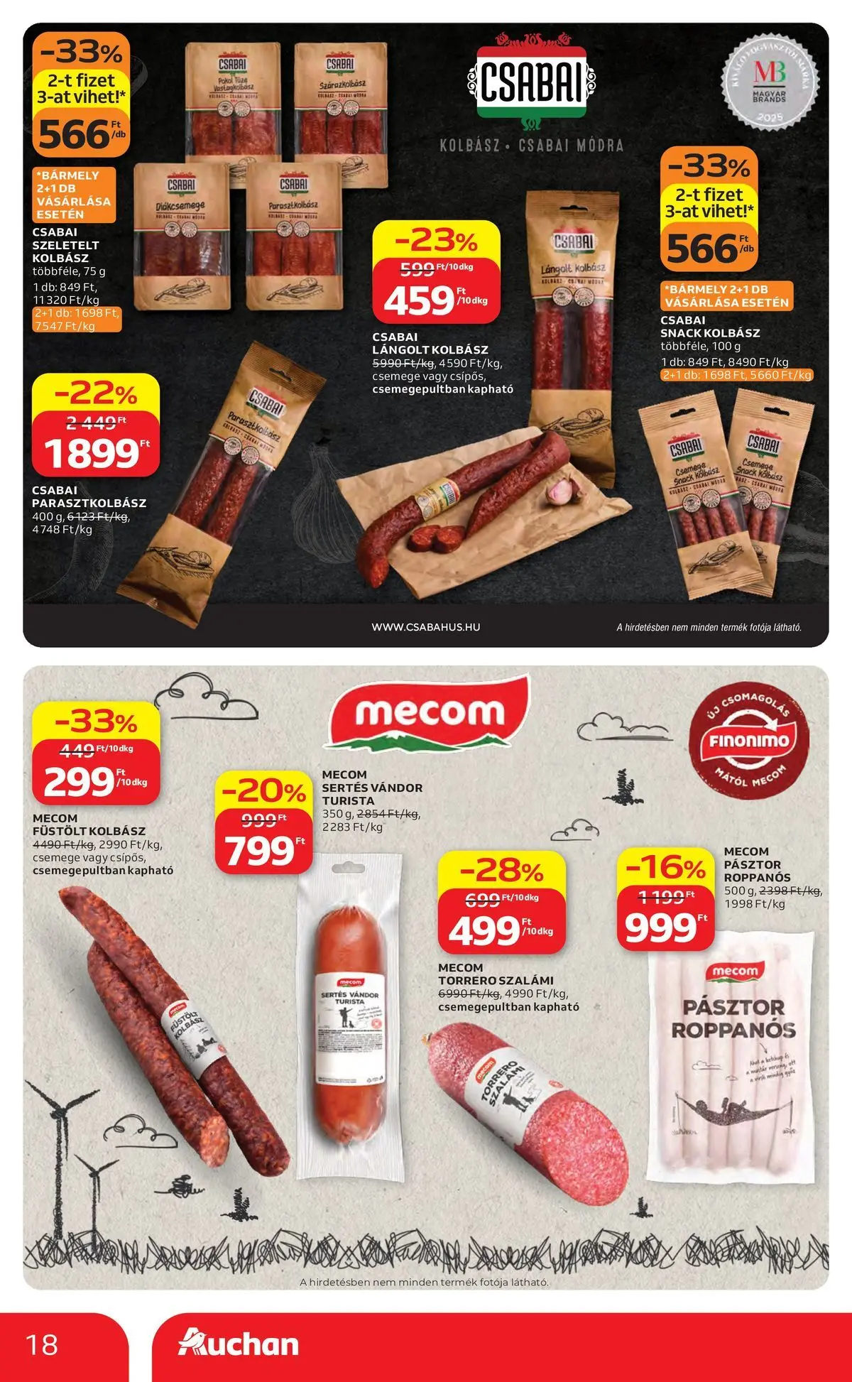 Akciós újság új Auchan - 2026.05.14. -tól/töl ⏳ | Oldal: 18 Auchan akciós újság Székesfehérvár - 2026.05.14. -tól/töl > akció, lapozható szórólap 🛍️ | Oldal: 18