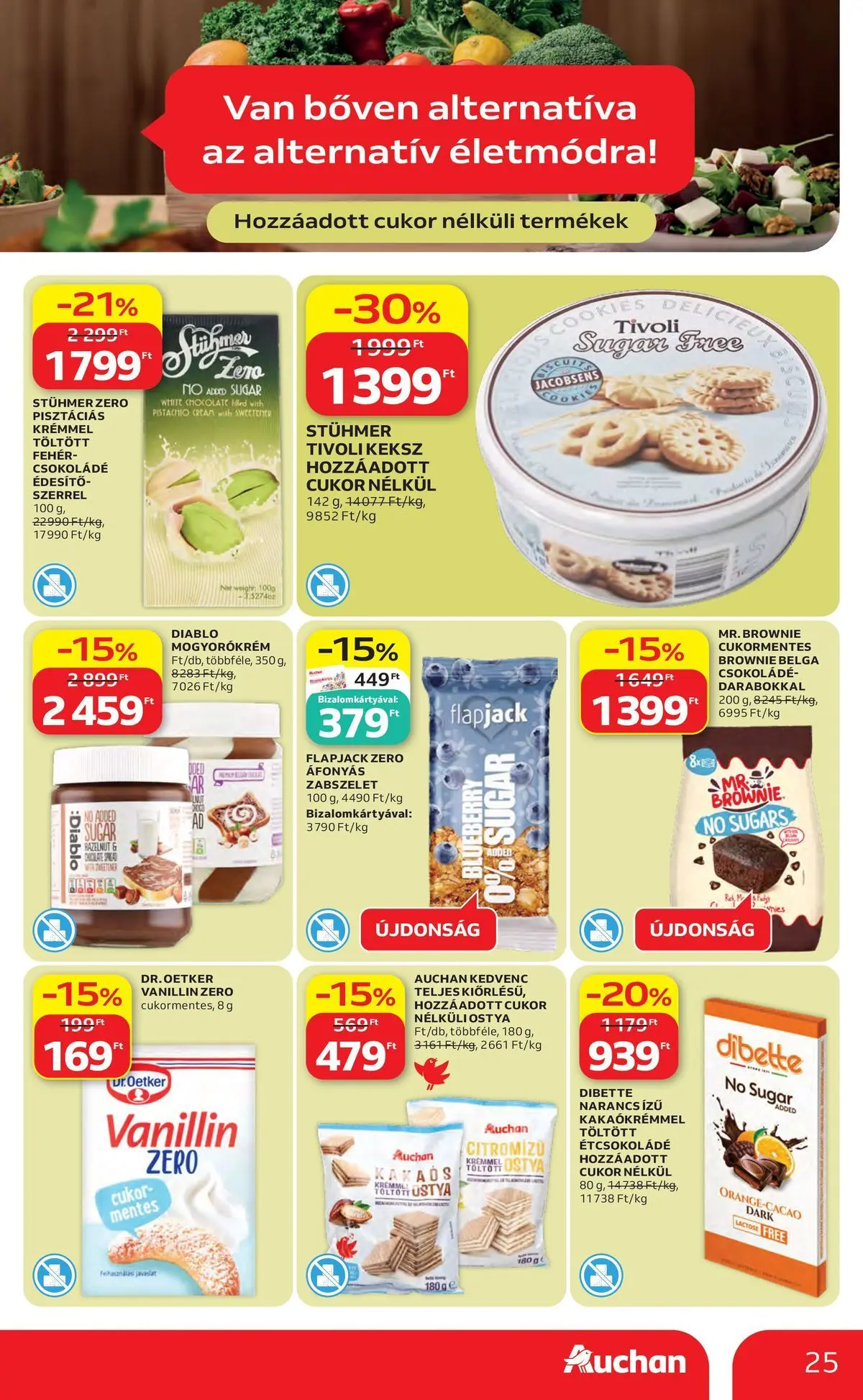 Akciós újság új Auchan - 2026.05.14. -tól/töl ⏳ | Oldal: 25 Auchan akciós újság Székesfehérvár - 2026.05.14. -tól/töl > akció, lapozható szórólap 🛍️ | Oldal: 25