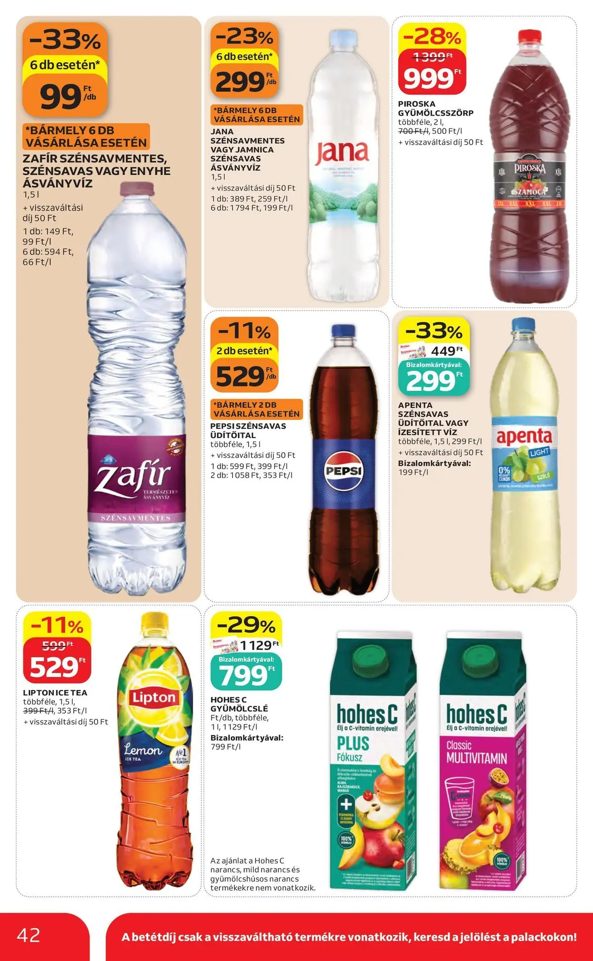 Akciós újság új Auchan - 2026.05.14. -tól/töl ⏳ | Oldal: 42 Auchan akciós újság Székesfehérvár - 2026.05.14. -tól/töl > akció, lapozható szórólap 🛍️ | Oldal: 42