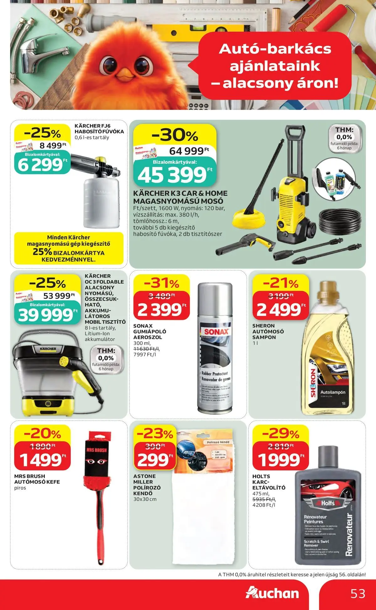 Akciós újság új Auchan - 2026.05.14. -tól/töl ⏳ | Oldal: 53 Auchan akciós újság Székesfehérvár - 2026.05.14. -tól/töl > akció, lapozható szórólap 🛍️ | Oldal: 53