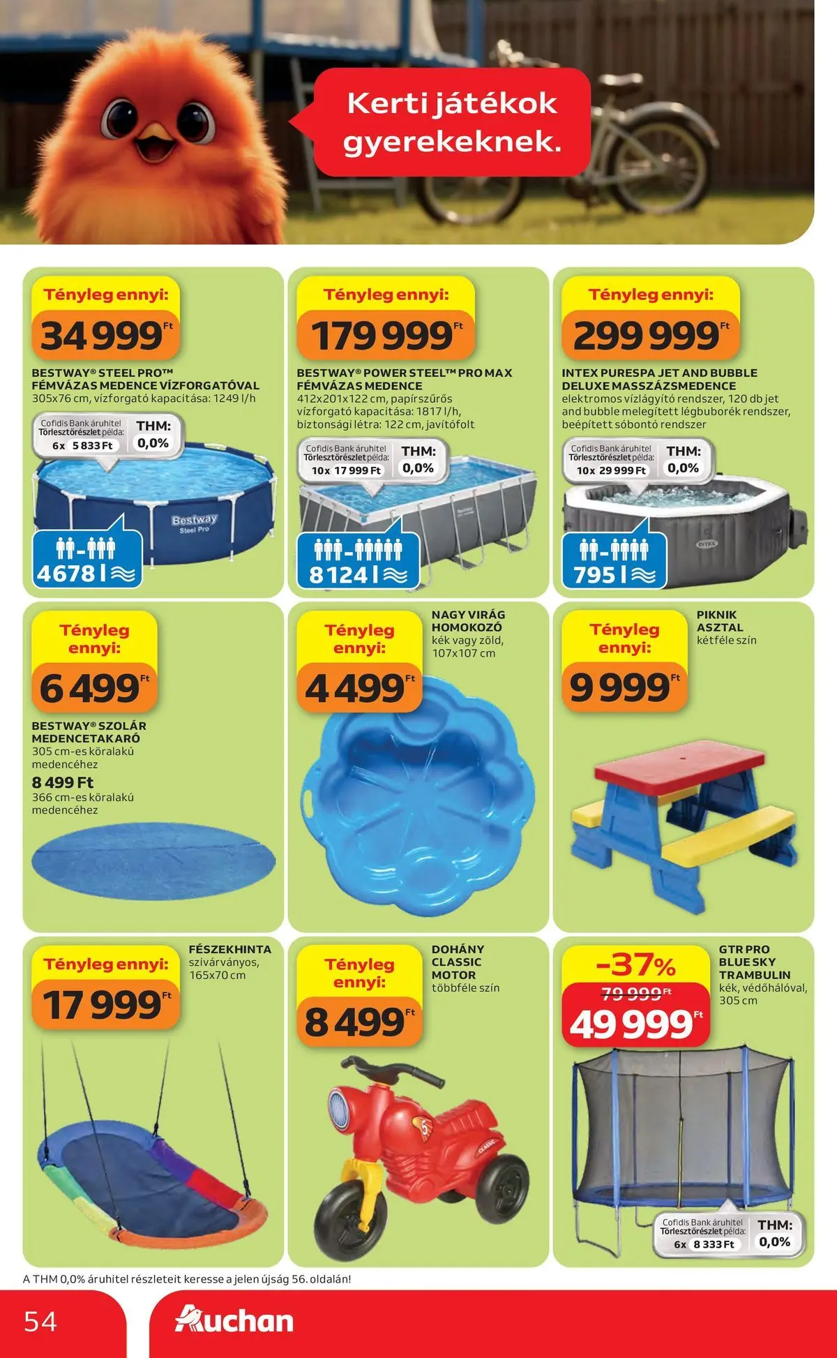 Akciós újság új Auchan - 2026.05.14. -tól/töl ⏳ | Oldal: 54 Auchan akciós újság Székesfehérvár - 2026.05.14. -tól/töl > akció, lapozható szórólap 🛍️ | Oldal: 54