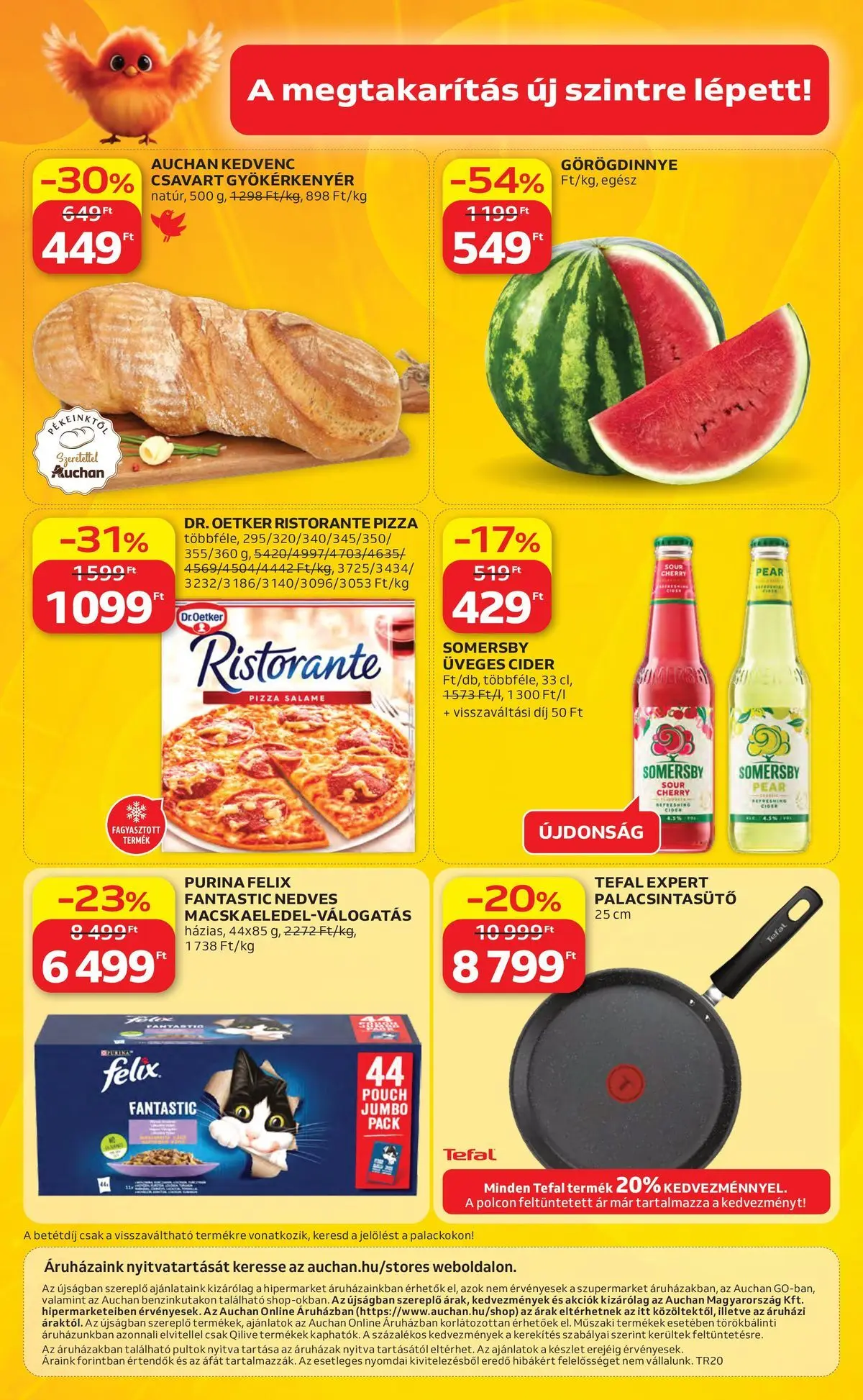 Akciós újság új Auchan - 2026.05.14. -tól/töl ⏳ | Oldal: 58 Auchan akciós újság Székesfehérvár - 2026.05.14. -tól/töl > akció, lapozható szórólap 🛍️ | Oldal: 58