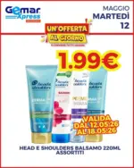 Gemar Detersivi Un'offerta al giorno - al 18.05.2026