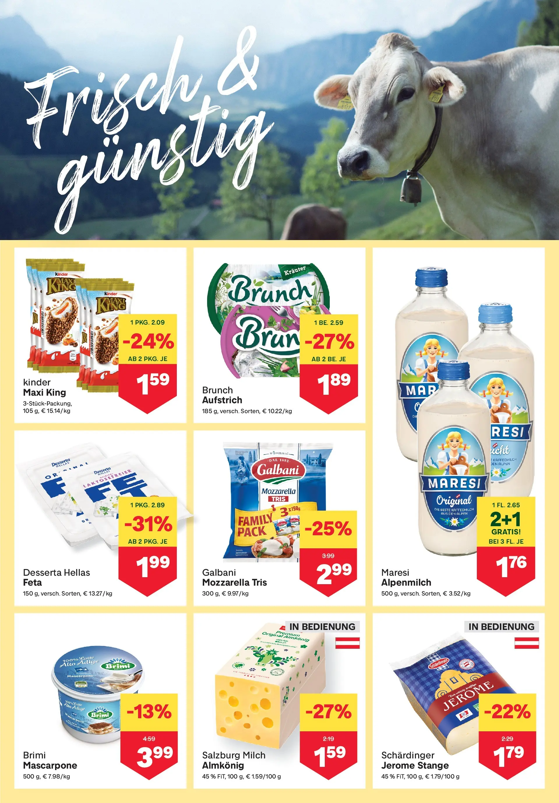 MPREIS Velden von 20.05.2026 - Aktuelle Angebote | Seite: 5 | Produkte: Milch