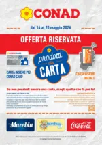 Conad PRODOTTI ALLA CARTA - al 20.05.2026