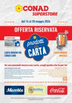 Conad PRODOTTI ALLA CARTA - al 20.05.2026