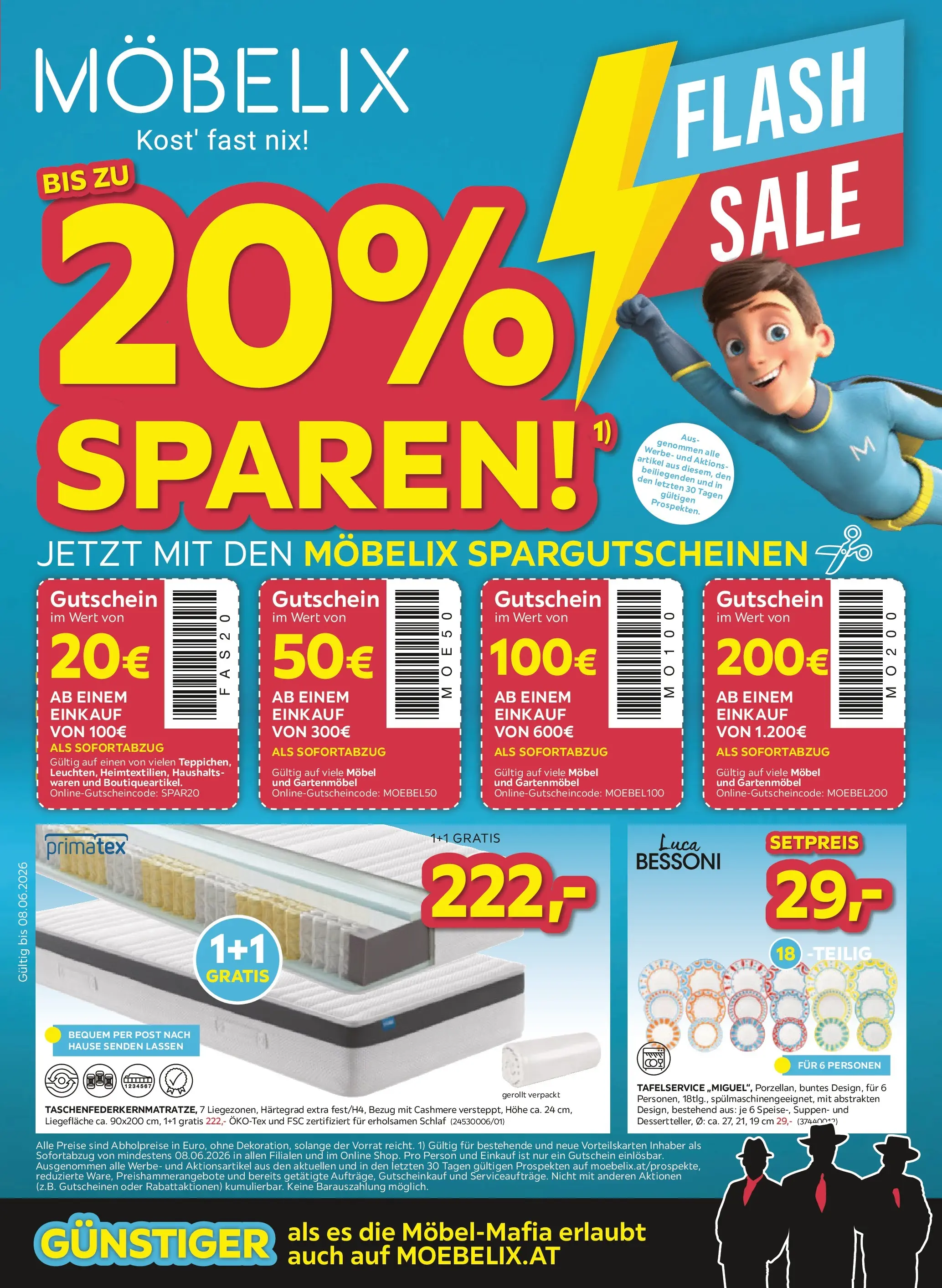 Möbelix - Flash Sale von 01.06.2026 - Aktuelle Angebote | Seite: 1