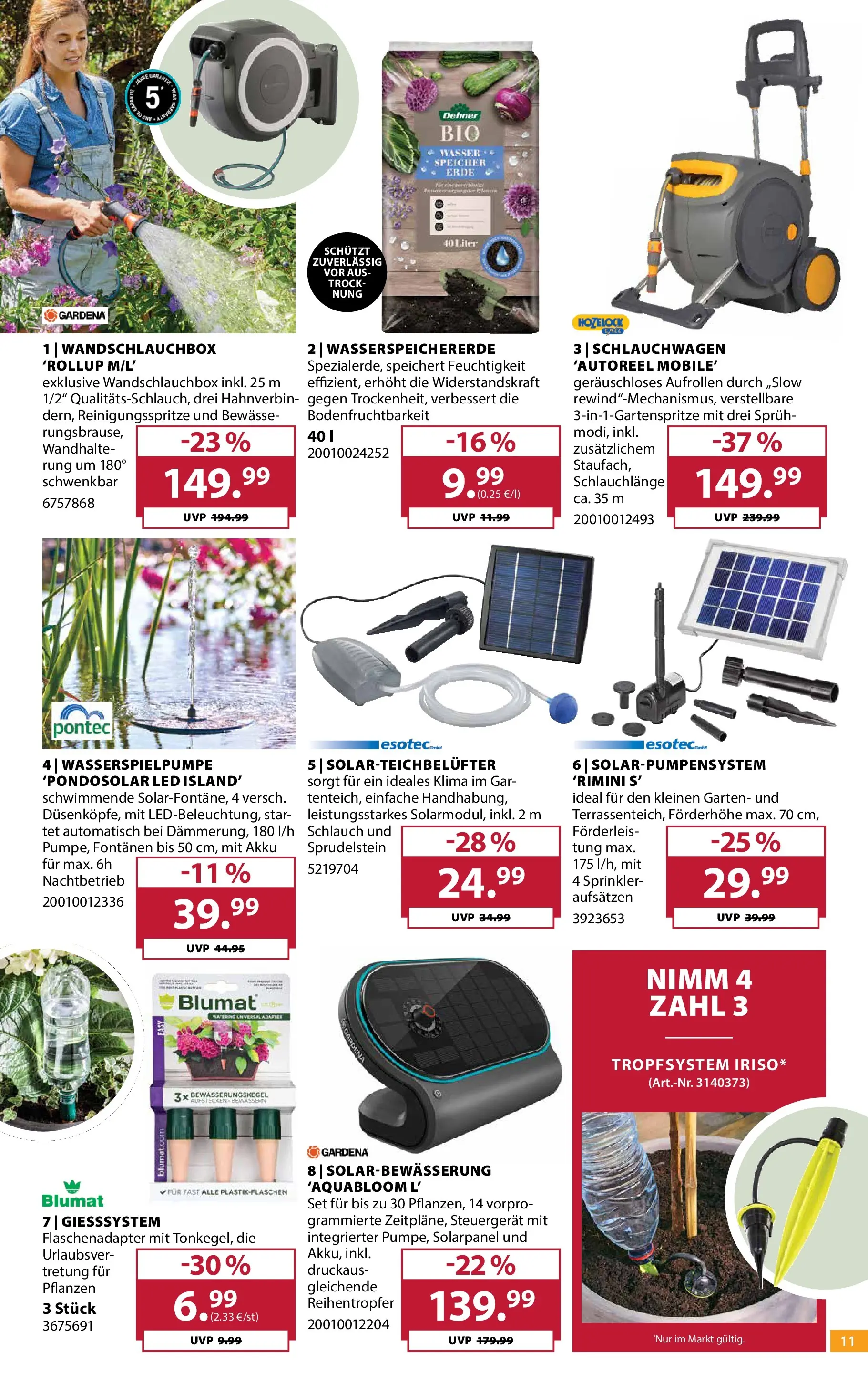 Dehner - Dehner: Garten & Zoo (ab 18.05.2026) zum Blättern | Seite: 11 | Produkte: Wasser