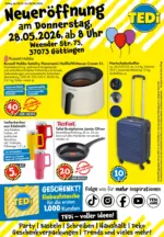 TEDi Discount TEDi Neuer&ouml;ffnung G&ouml;ttingen - bis 30.05.2026