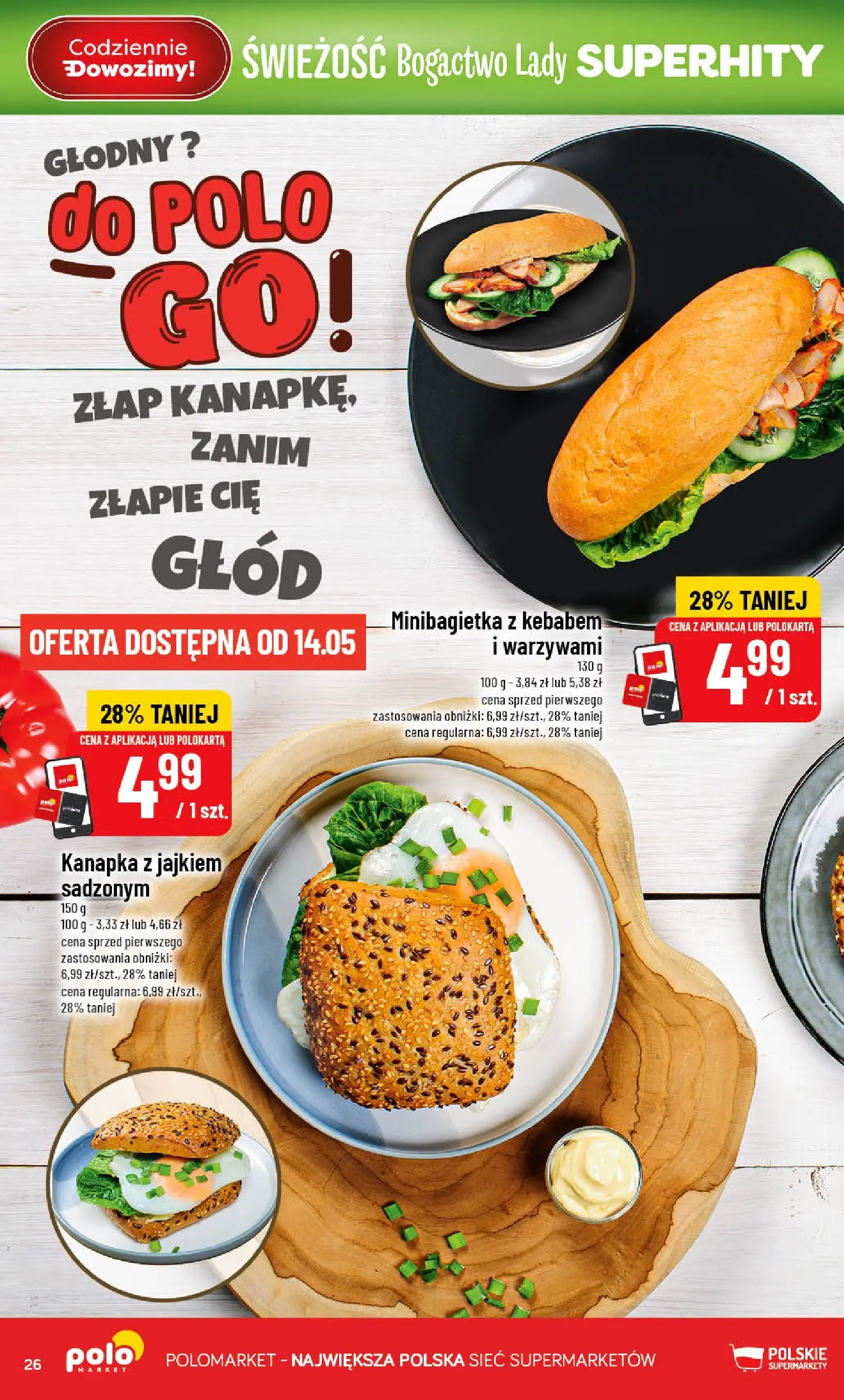Nowa POLOmarket gazetka od jutra 13.05.2026 | Strona: 26