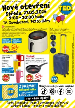 Náhled letáku TEDi leták - Odry od 27.05.2026