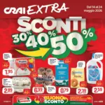 Crai Sconti 30% 40% 50% - al 27.05.2026