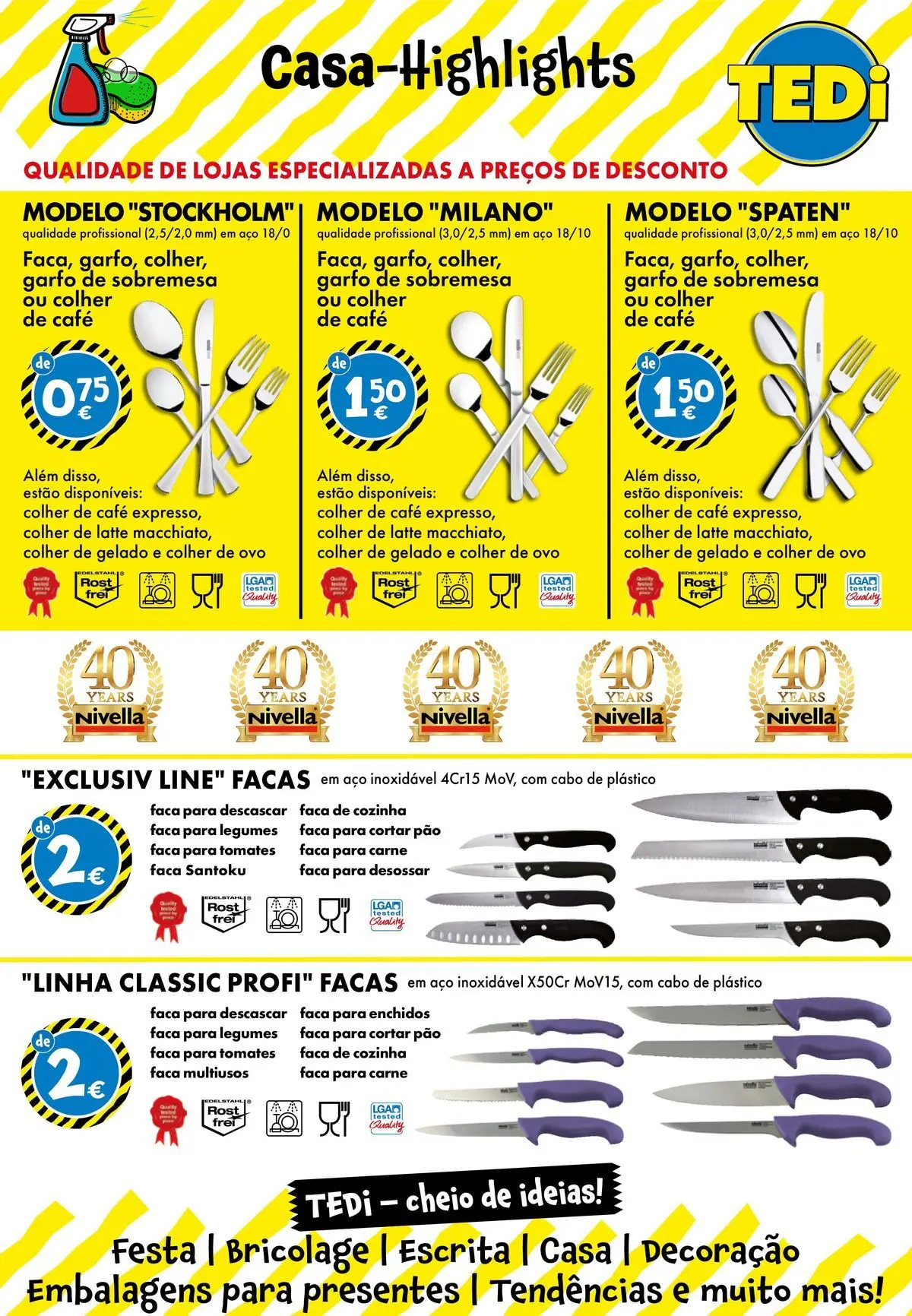 TEDi - Nova abertura » de 19/05/2026 - 23/05/2026 | Página: 14 | Produtos: Cabo, Pão, Café, Carne