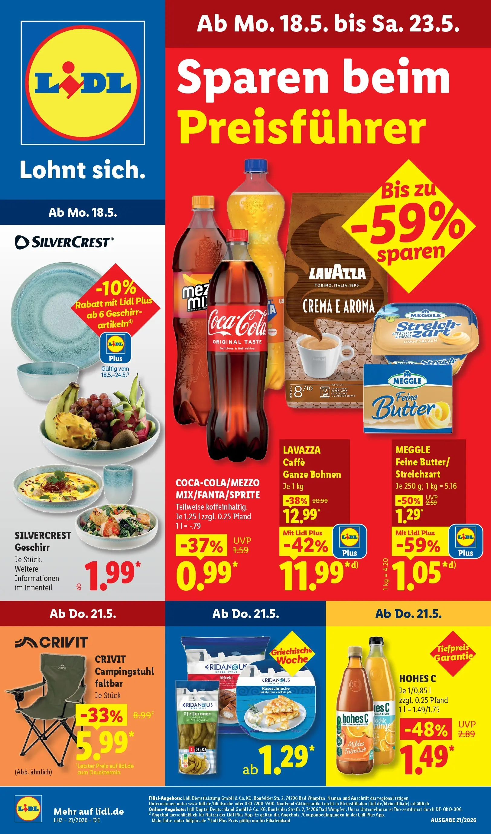 Lidl Prospekt Einbeck (ab 17.05.2026) » Angebote online | Seite: 1 Lidl Prospekt Einbeck (ab 17.05.2026) zum Blättern » Angebote | Seite: 1