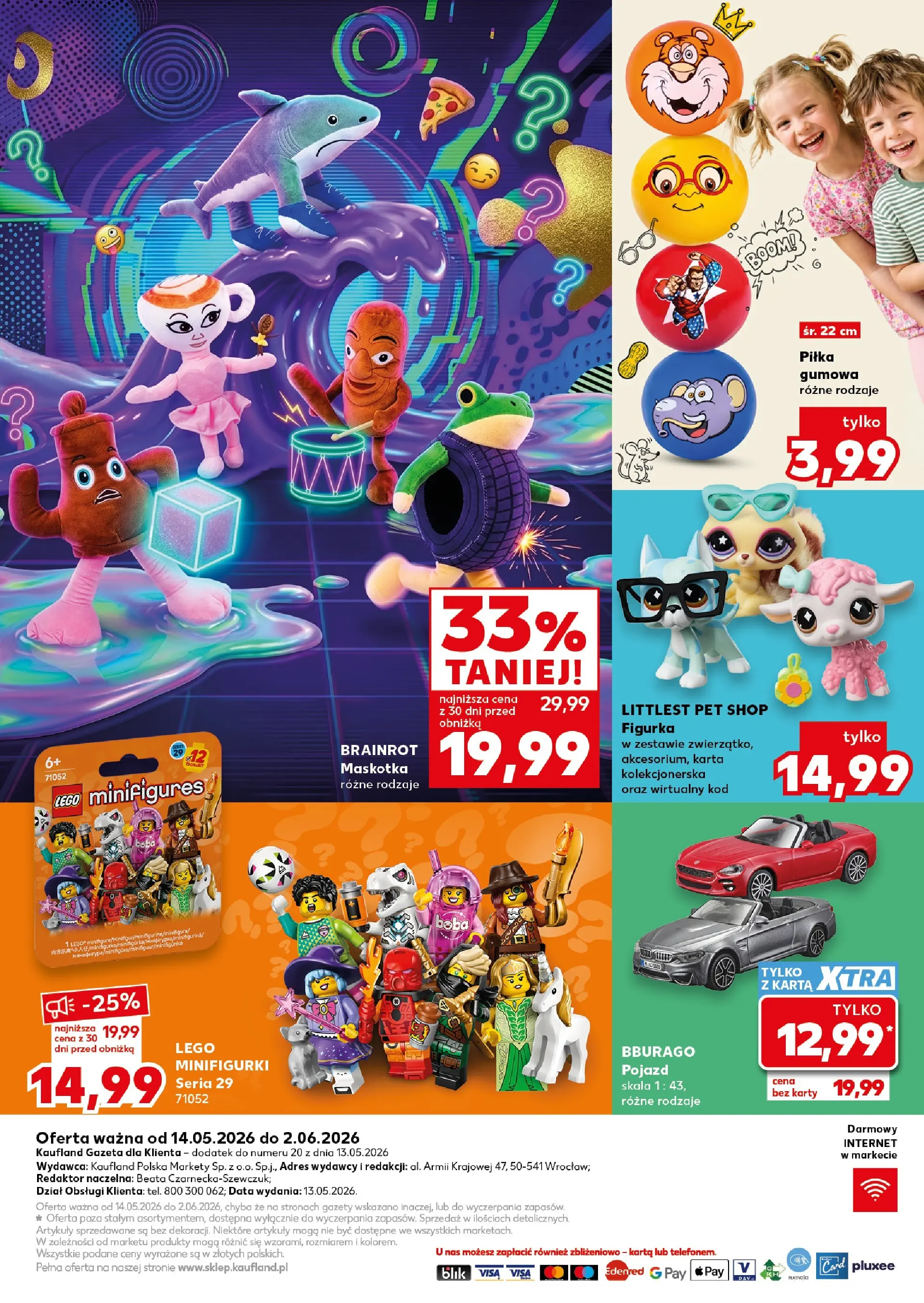 Kaufland - Kaufland Dzień Dziecka ważne do 2.06 od 13.05.2026 - od jutra PDF | Strona: 20