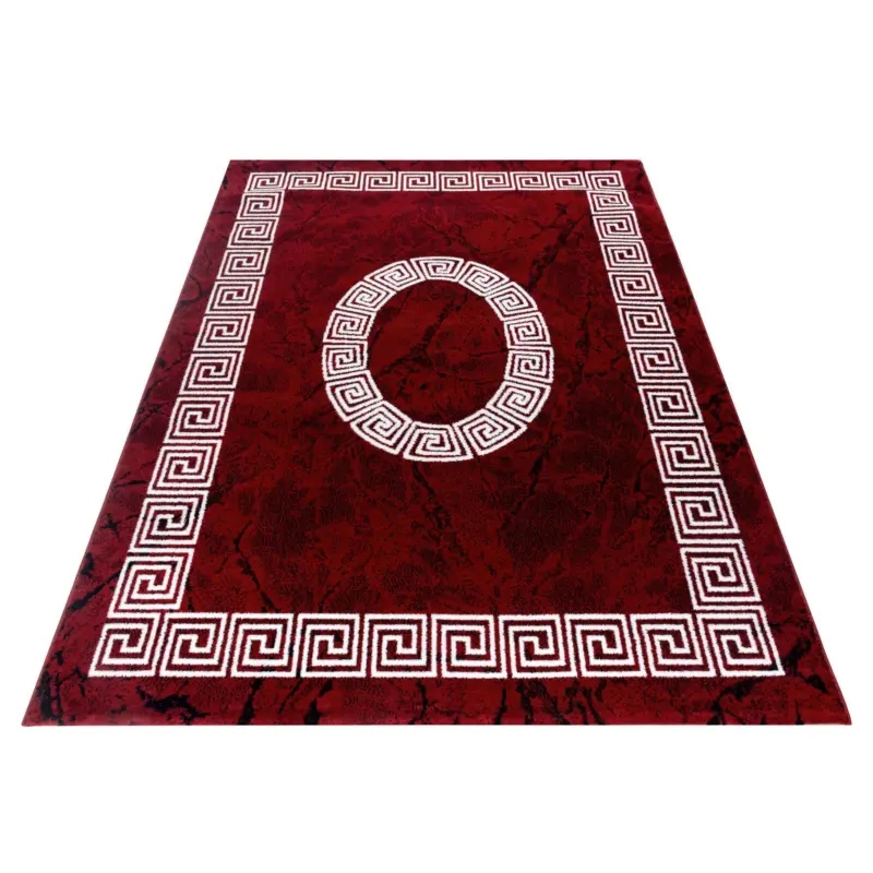 Webteppich Plus Rot ca. 140x200cm