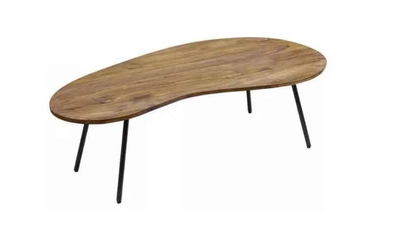 Couchtisch "WL5.617" , ca. 122x63 cm, aus Sheesham
