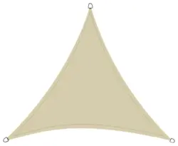 Sonnensegel H16883 ca. 360x360x360 cm Ecru