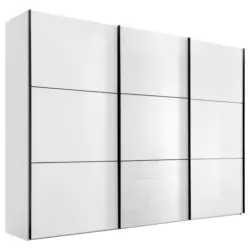 Schwebet&uuml;renschrank in Wei&szlig;