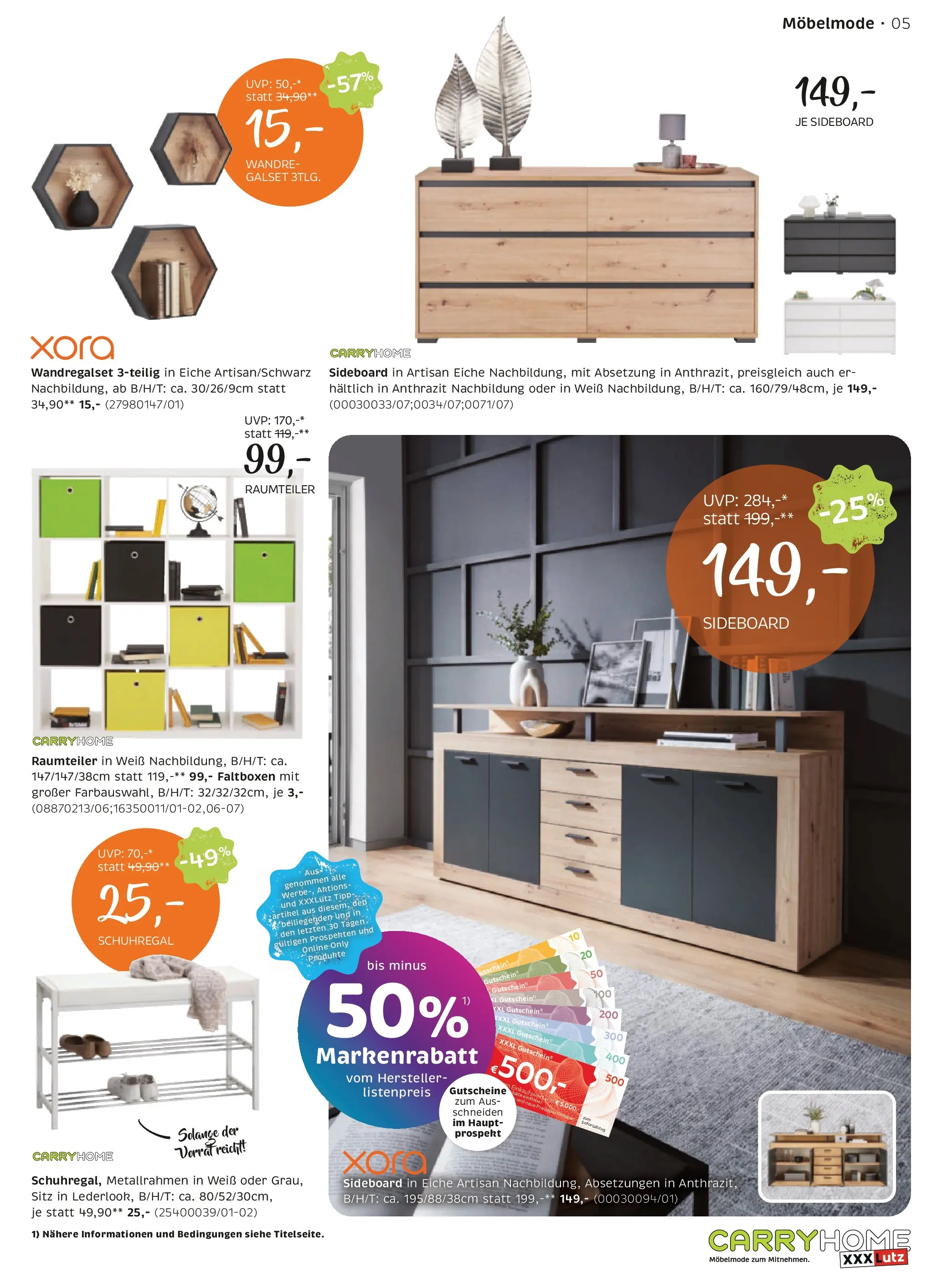 XXXLutz - Carry Home von 26.05.2026 - Aktuelle Angebote | Seite: 5