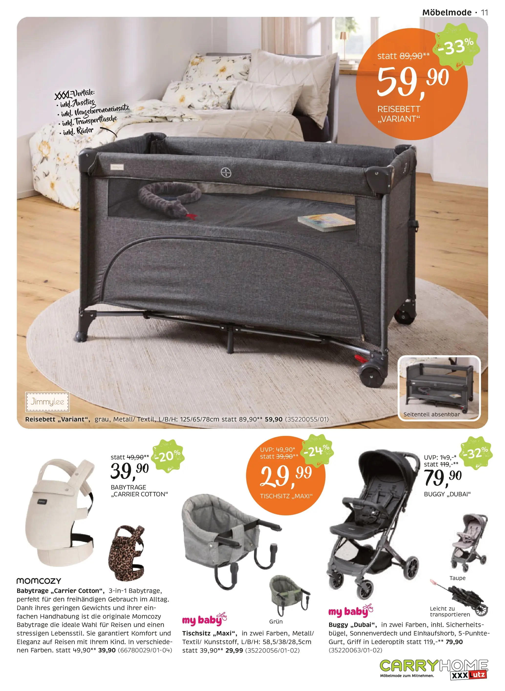 XXXLutz - Carry Home von 26.05.2026 - Aktuelle Angebote | Seite: 11