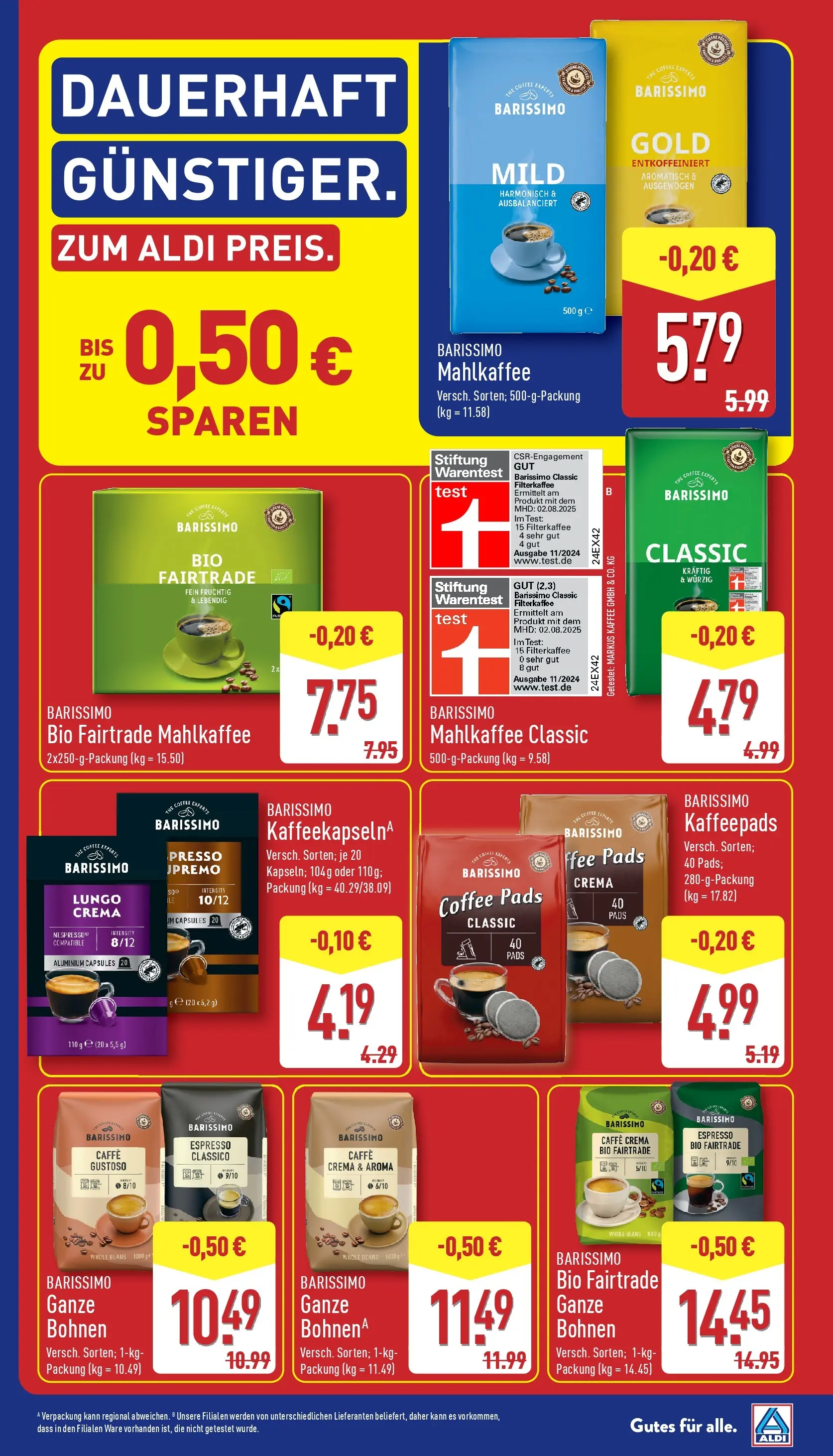 Aldi - ALDI Nord: Wochenangebote (ab 17.05.2026) » Angebote Online | Seite: 5 | Produkte: Kaffeepads, Kaffee