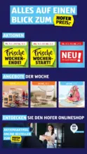 HOFER: Flugblatt