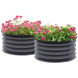 Outsunny Hochbeet 2er Set