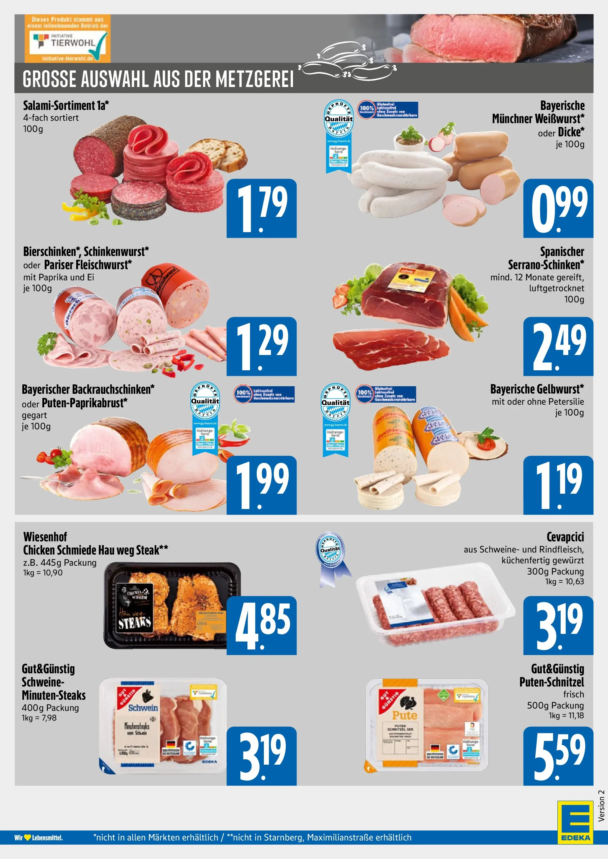 Angebote - E xpress: Wochenangebote (ab 17.05.2026) zum Blättern | Seite: 4 | Produkte: Pute, Cevapcici, Paprika, Steak