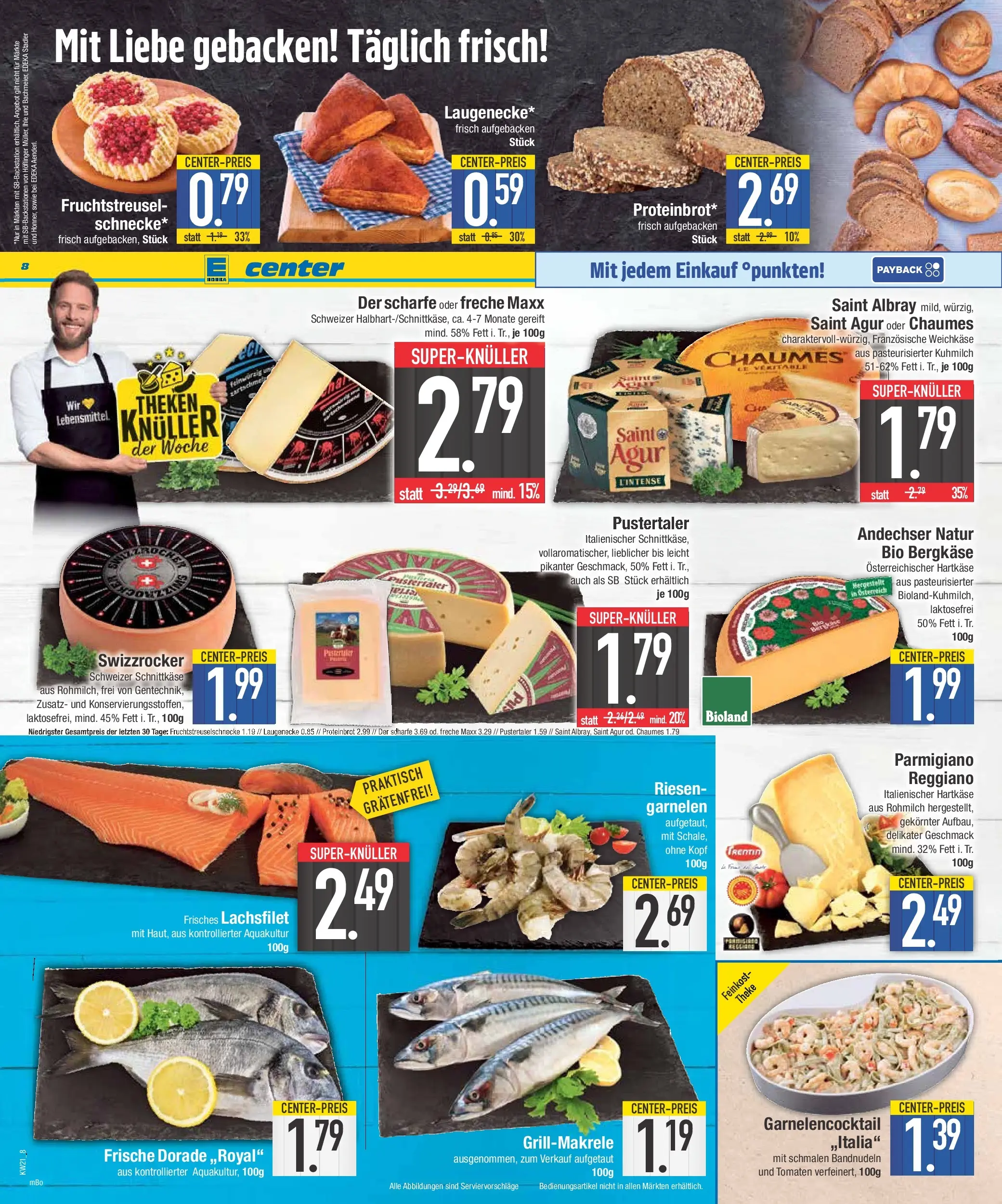 Edeka prospekt Abensberg	 (ab 17.05.2026) » Angebote Online | Seite: 9 | Produkte: Dorade, Theke, Tomaten, Garnelen