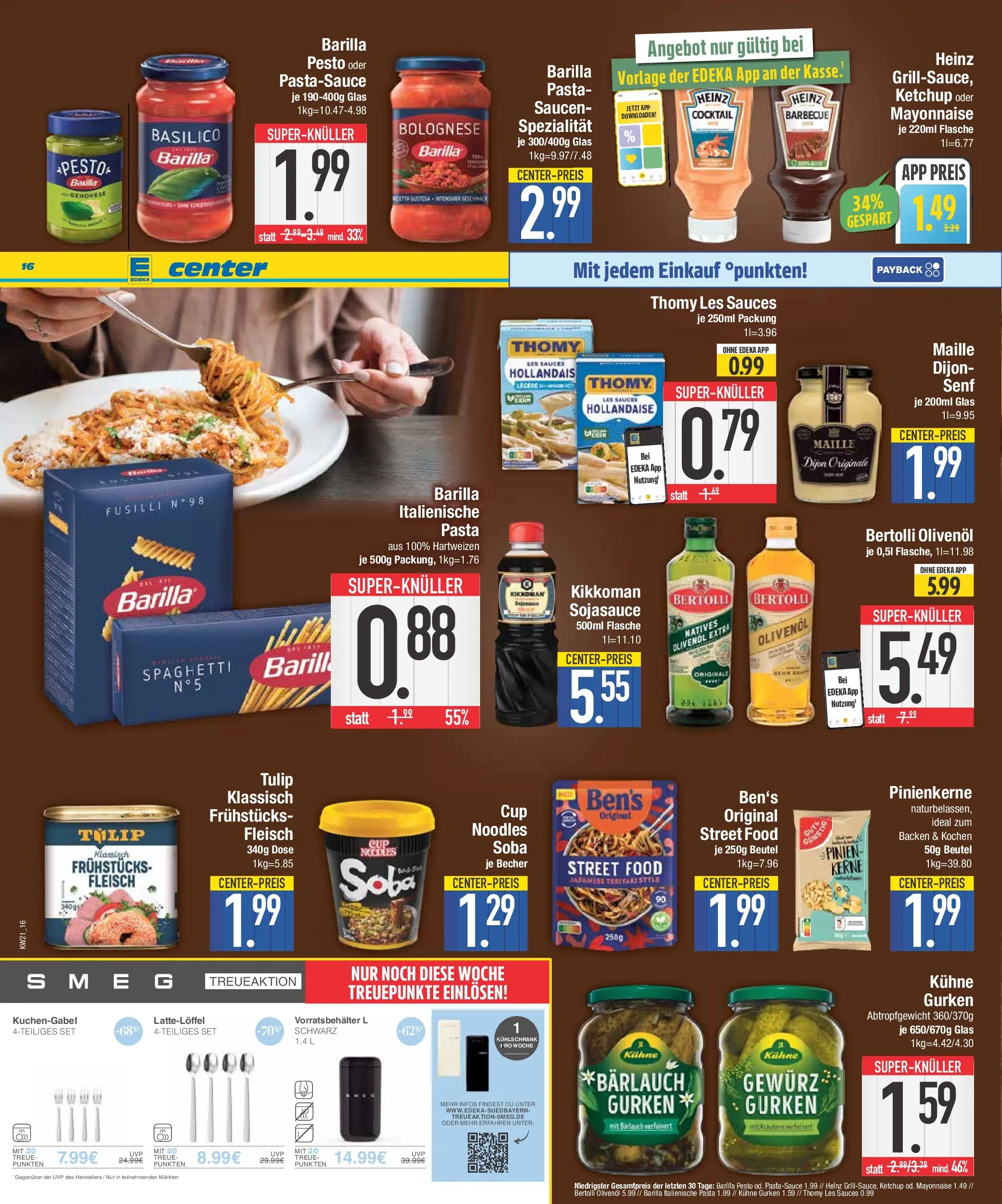 Edeka prospekt Abensberg	 (ab 17.05.2026) » Angebote Online | Seite: 17 | Produkte: Olivenol, Mayonnaise, Pasta, Fleisch