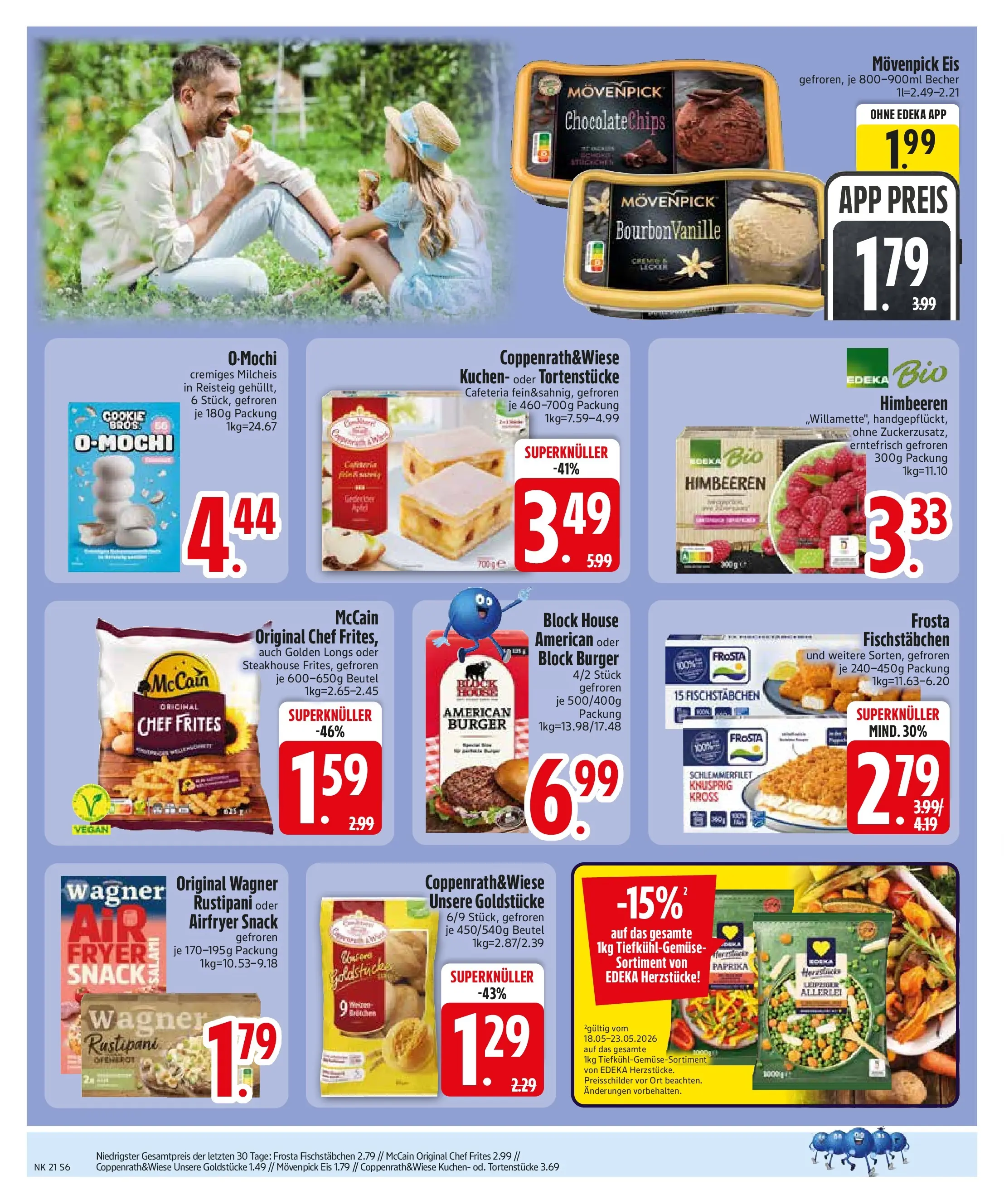 Edeka prospekt Rötz	 (ab 17.05.2026) » Angebote Online | Seite: 9 | Produkte: McCain, Frosta, Fischstabchen, Pizza