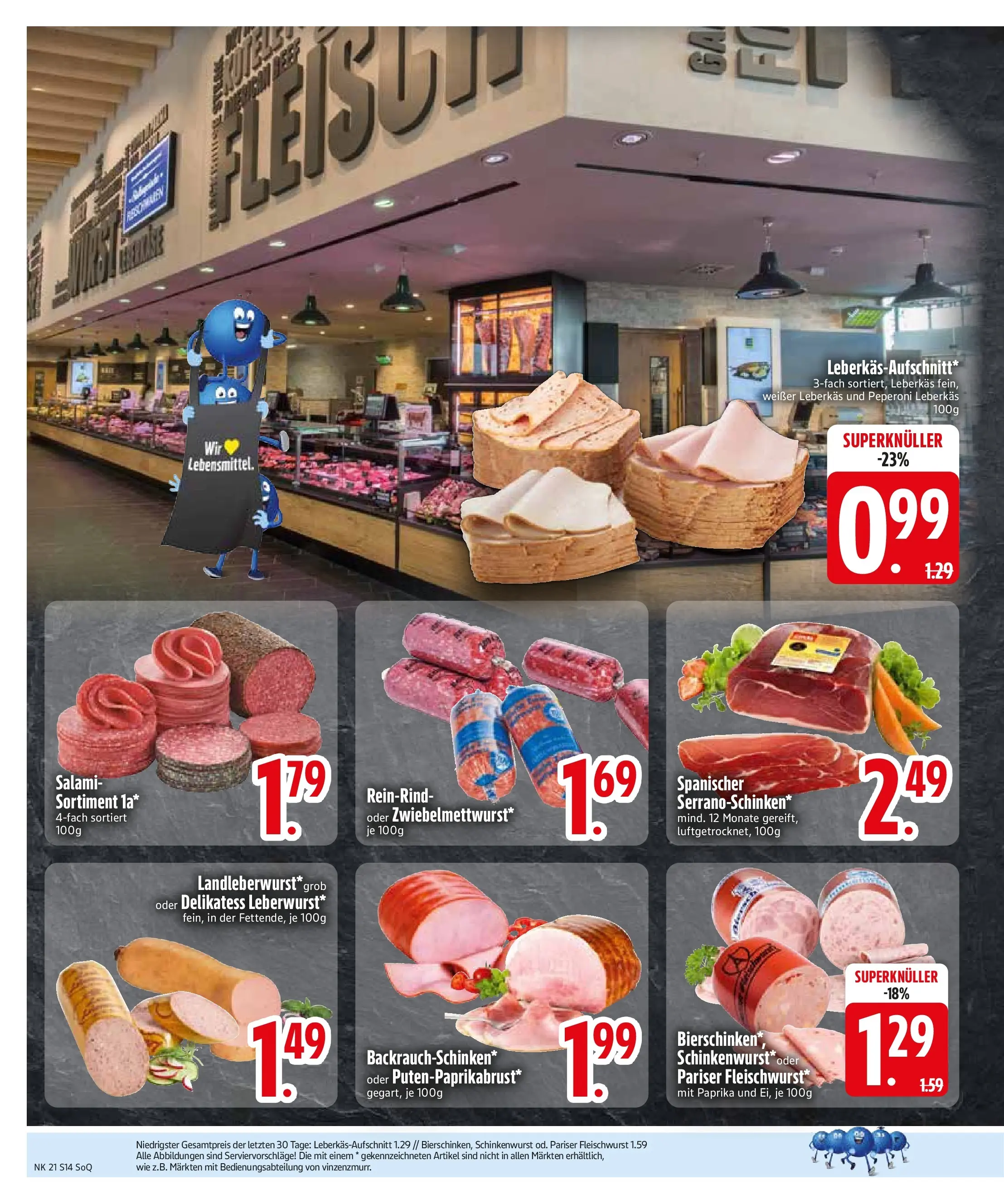 Edeka prospekt Trostberg	 (ab 17.05.2026) » Angebote Online | Seite: 17 | Produkte: Paprika, Salami