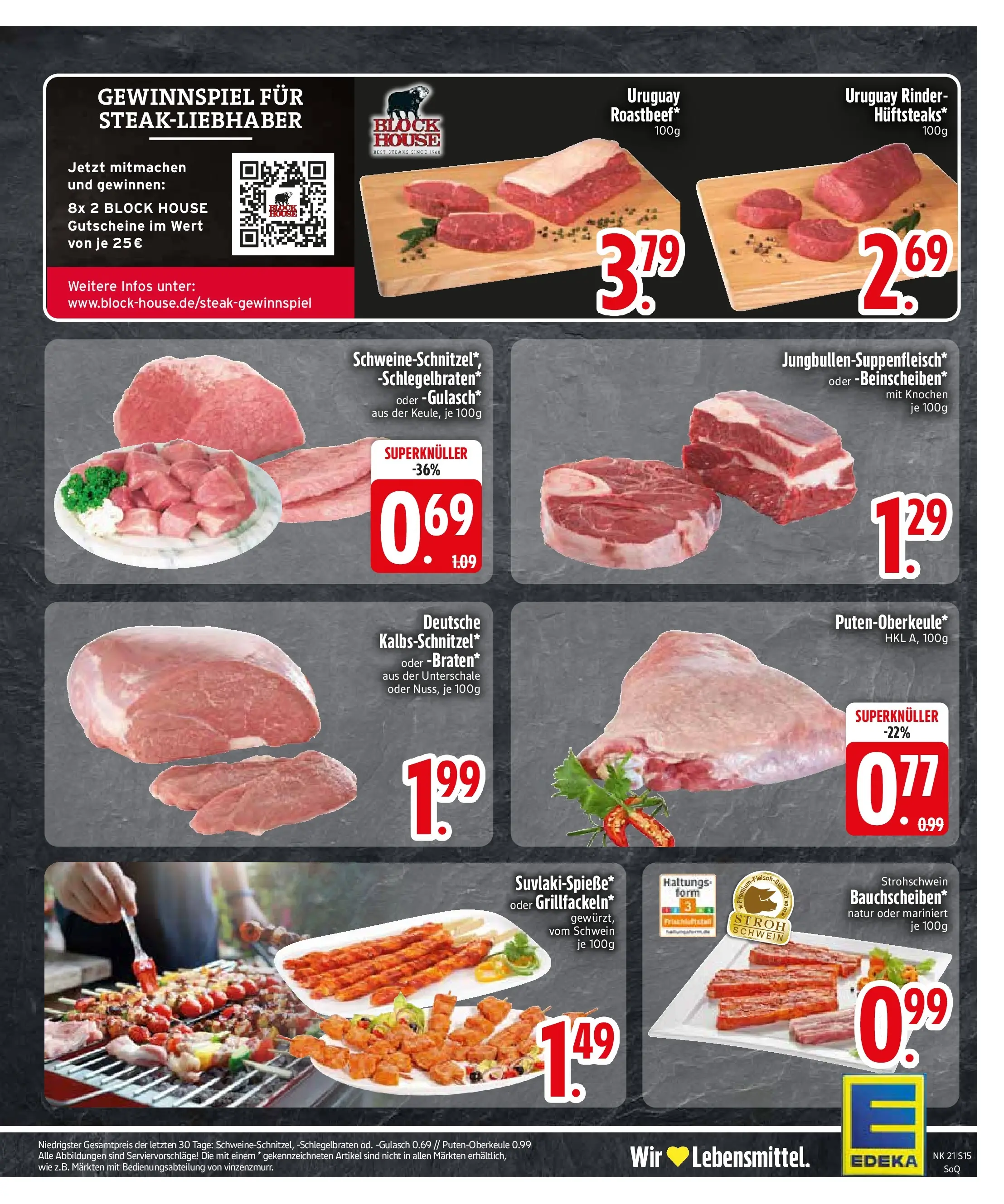 Edeka prospekt Trostberg	 (ab 17.05.2026) » Angebote Online | Seite: 18 | Produkte: Roastbeef, Gulasch, Steak