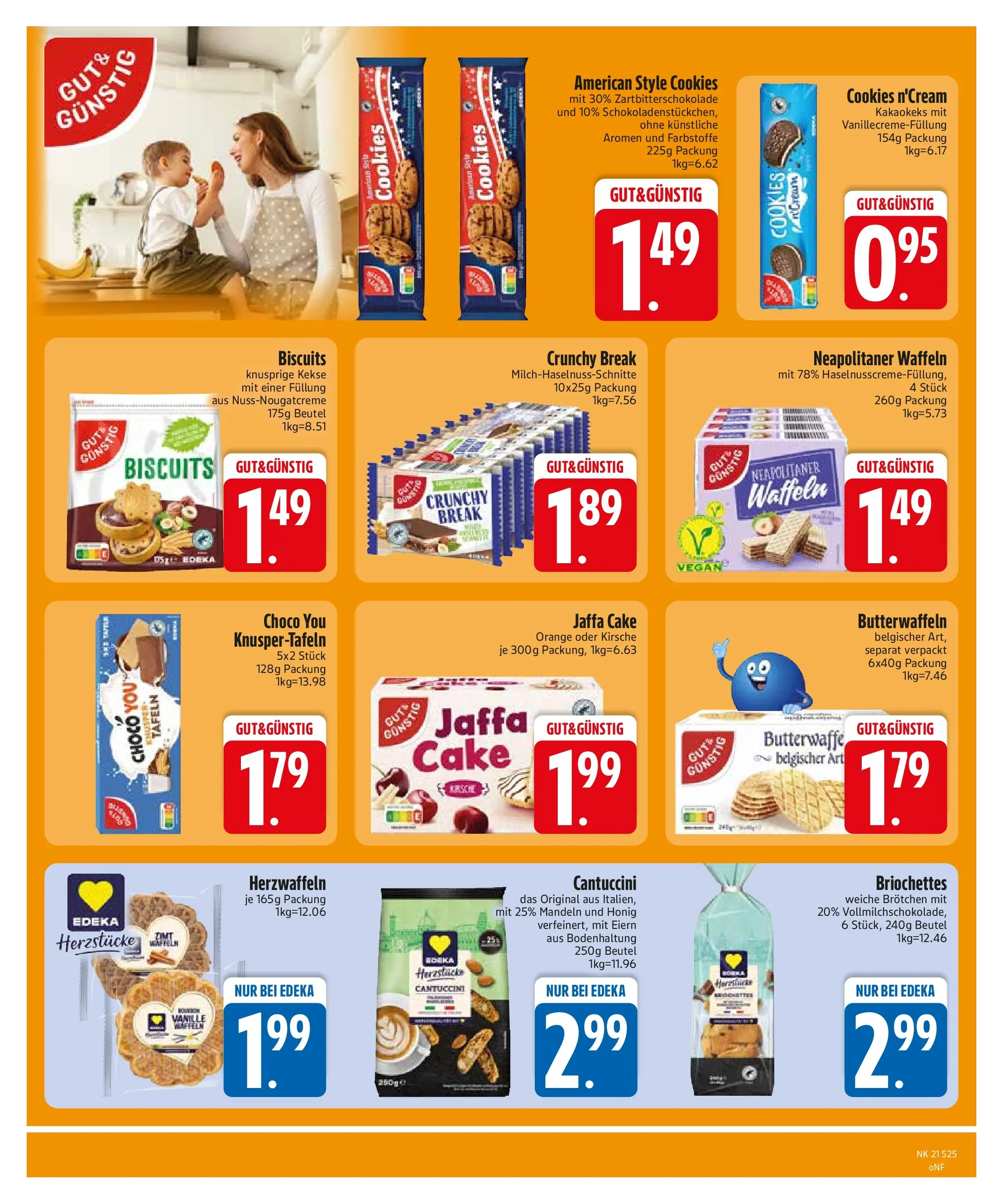 Edeka prospekt Rötz	 (ab 17.05.2026) » Angebote Online | Seite: 28 | Produkte: Mandeln, Waffeln, Kekse