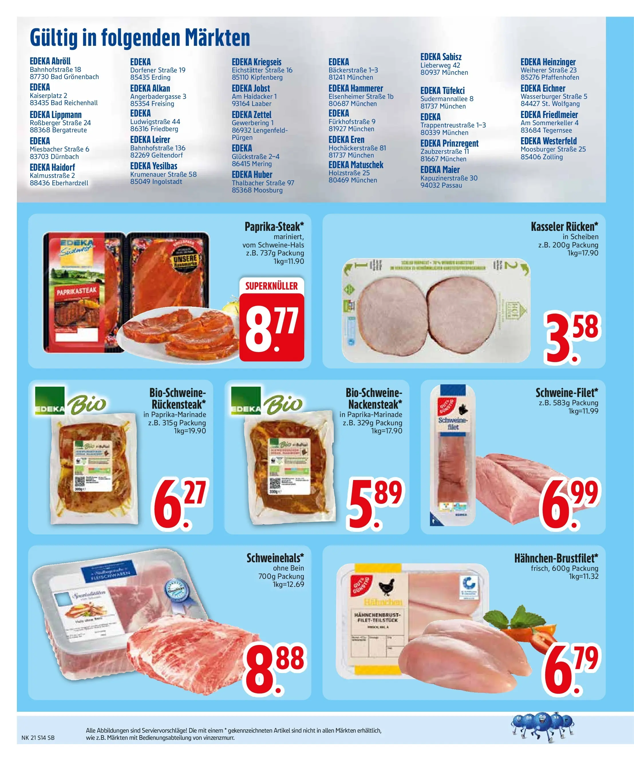 Edeka prospekt Bodenkirchen	 (ab 17.05.2026) » Angebote Online | Seite: 17 | Produkte: Bad, Steak
