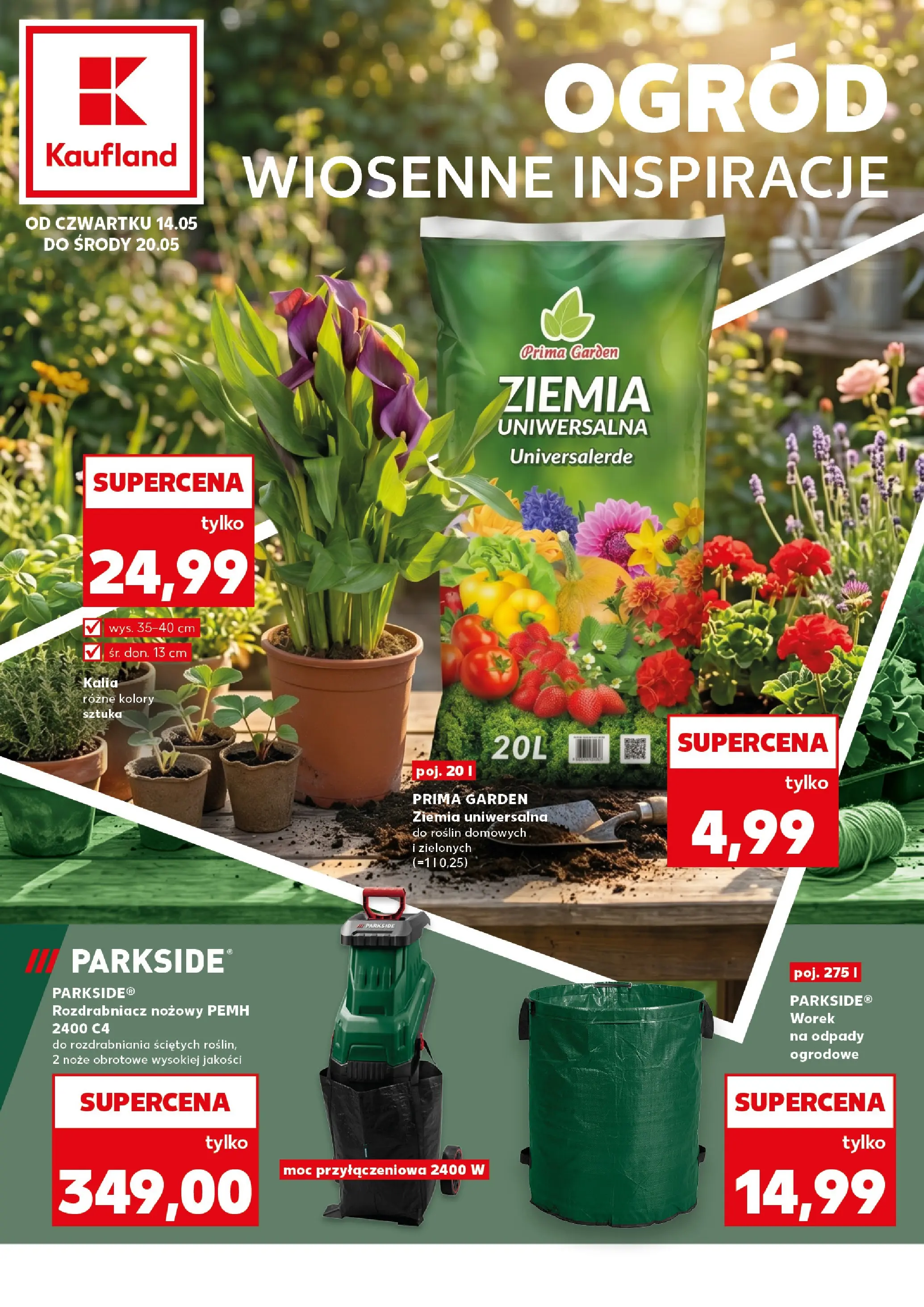 Kaufland gazetka - Ogród od 14.05.2026 - od jutra PDF | Strona: 1