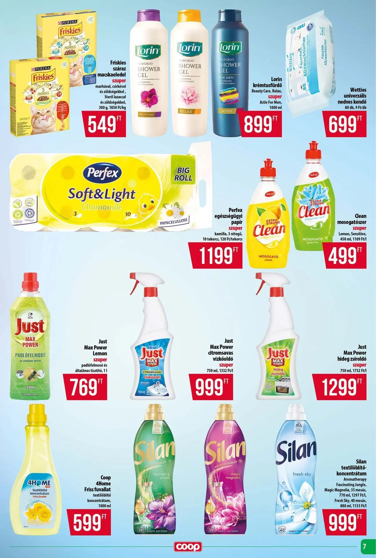 Ajánlatok - Coop újság érvényessége 2026.06.03-ig - 2026.05.24. -tól/töl > akció, lapozható szórólap 🛍️ | Oldal: 7