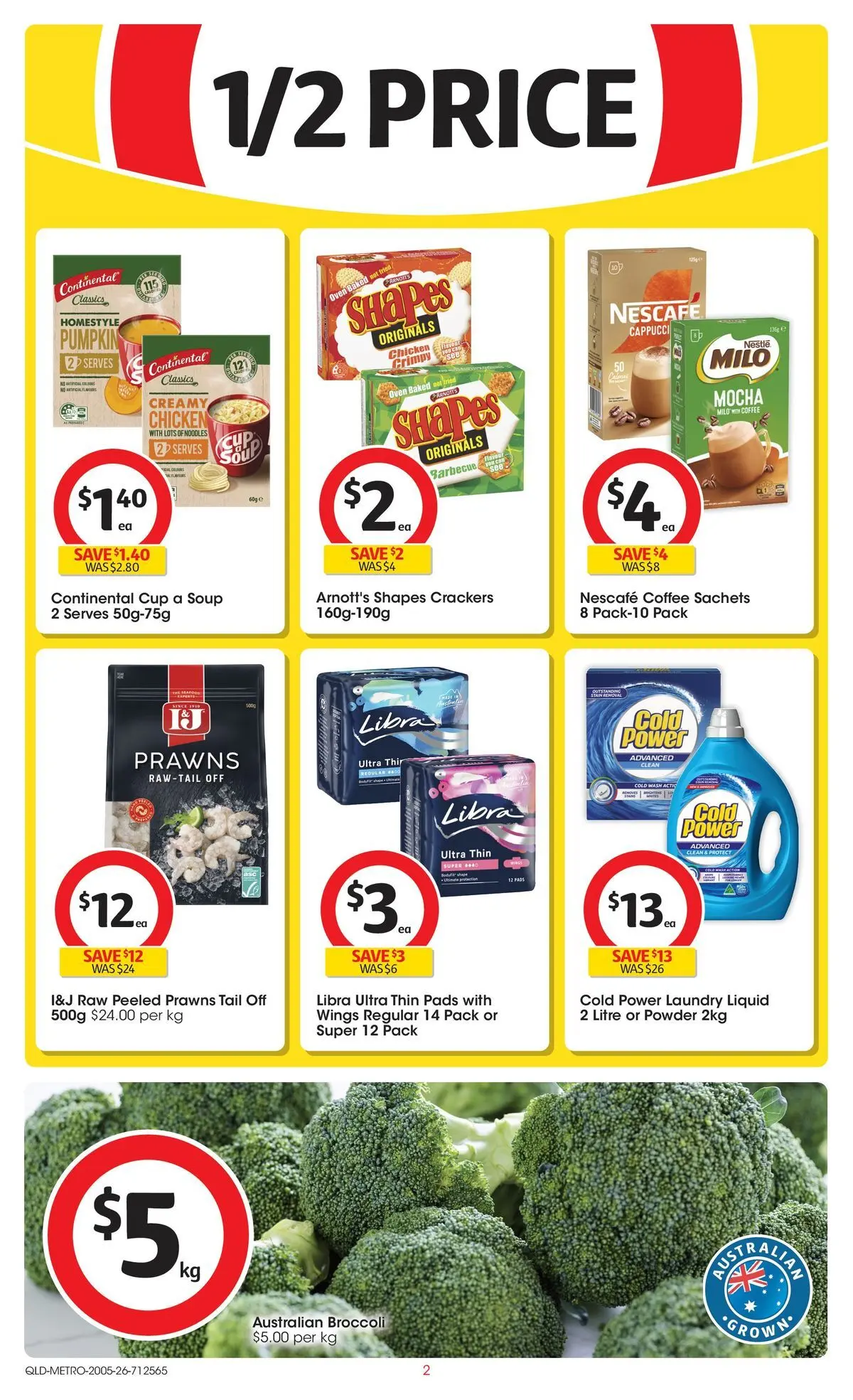 ﻿Coles catalogue valid from 19/05/2026 > Online Australia | Page: 2 | Products: Crackers, Coffee, Nescafe, Oven