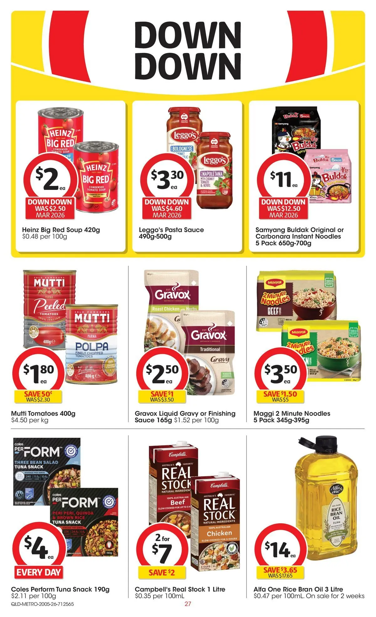 ﻿Coles catalogue valid from 19/05/2026 > Online Australia | Page: 27 | Products: Oil, Chicken, Sauce, Tuna