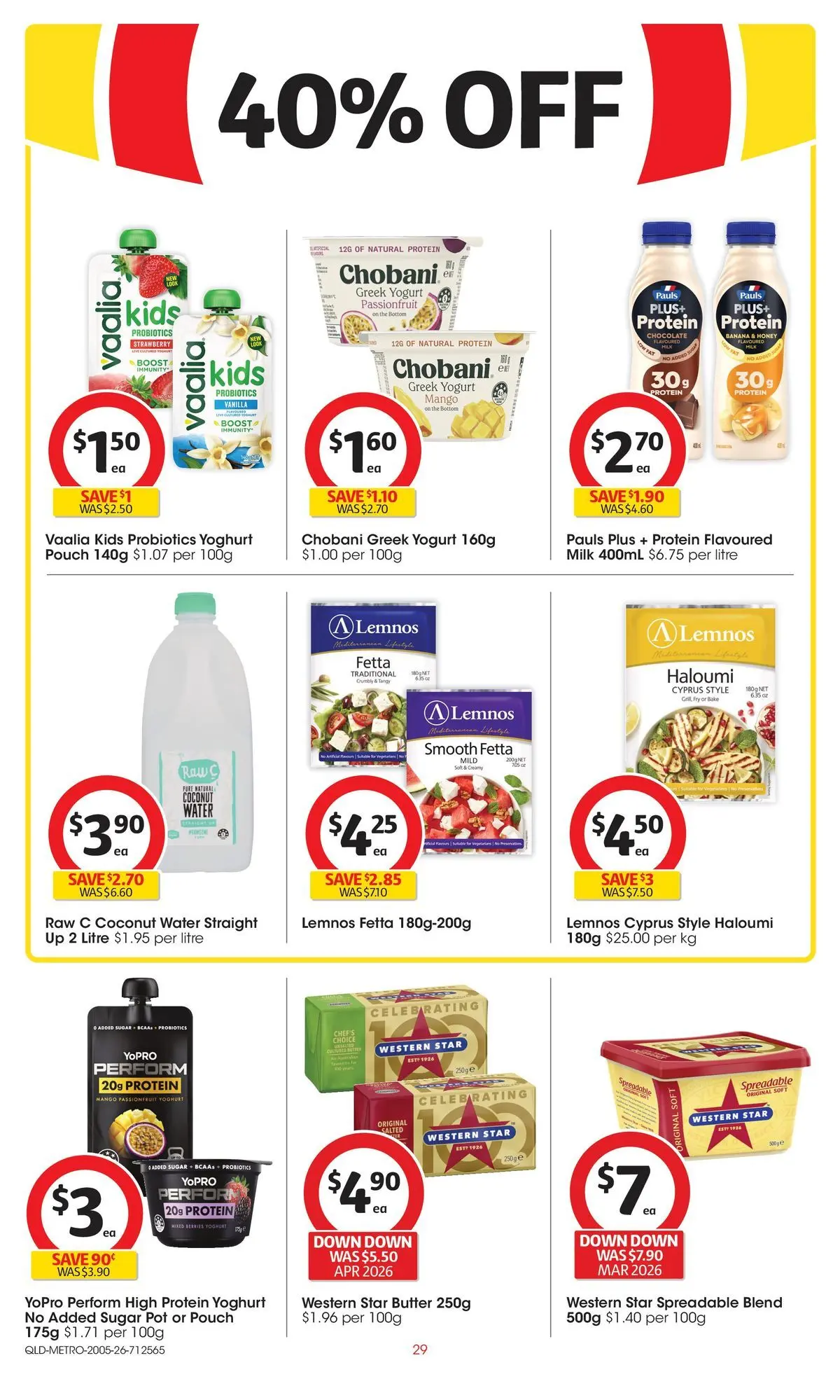 ﻿Coles catalogue valid from 19/05/2026 > Online Australia | Page: 29 | Products: Pot, Water, Sugar, Mango