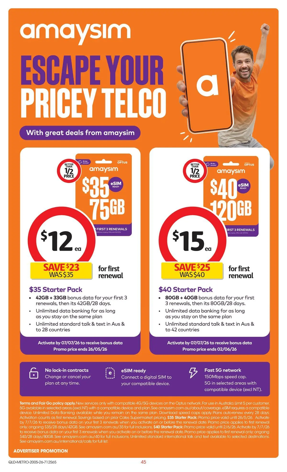 ﻿Coles catalogue valid from 19/05/2026 > Online Australia | Page: 45 | Products: Digital, Device
