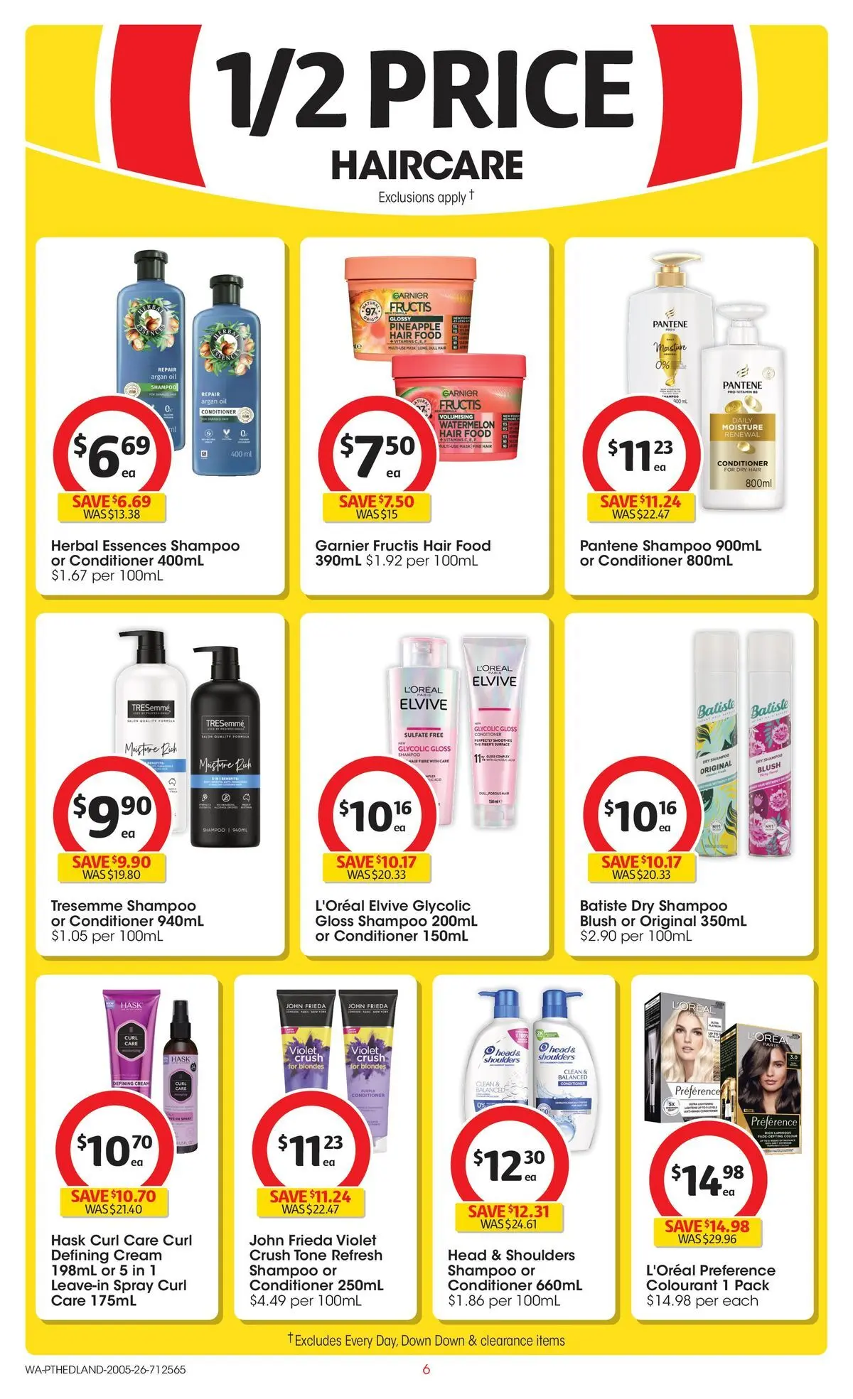 ﻿Coles catalogue valid from 19/05/2026 > Online Australia | Page: 6 | Products: Blush, Oil, Pineapple, Argan oil