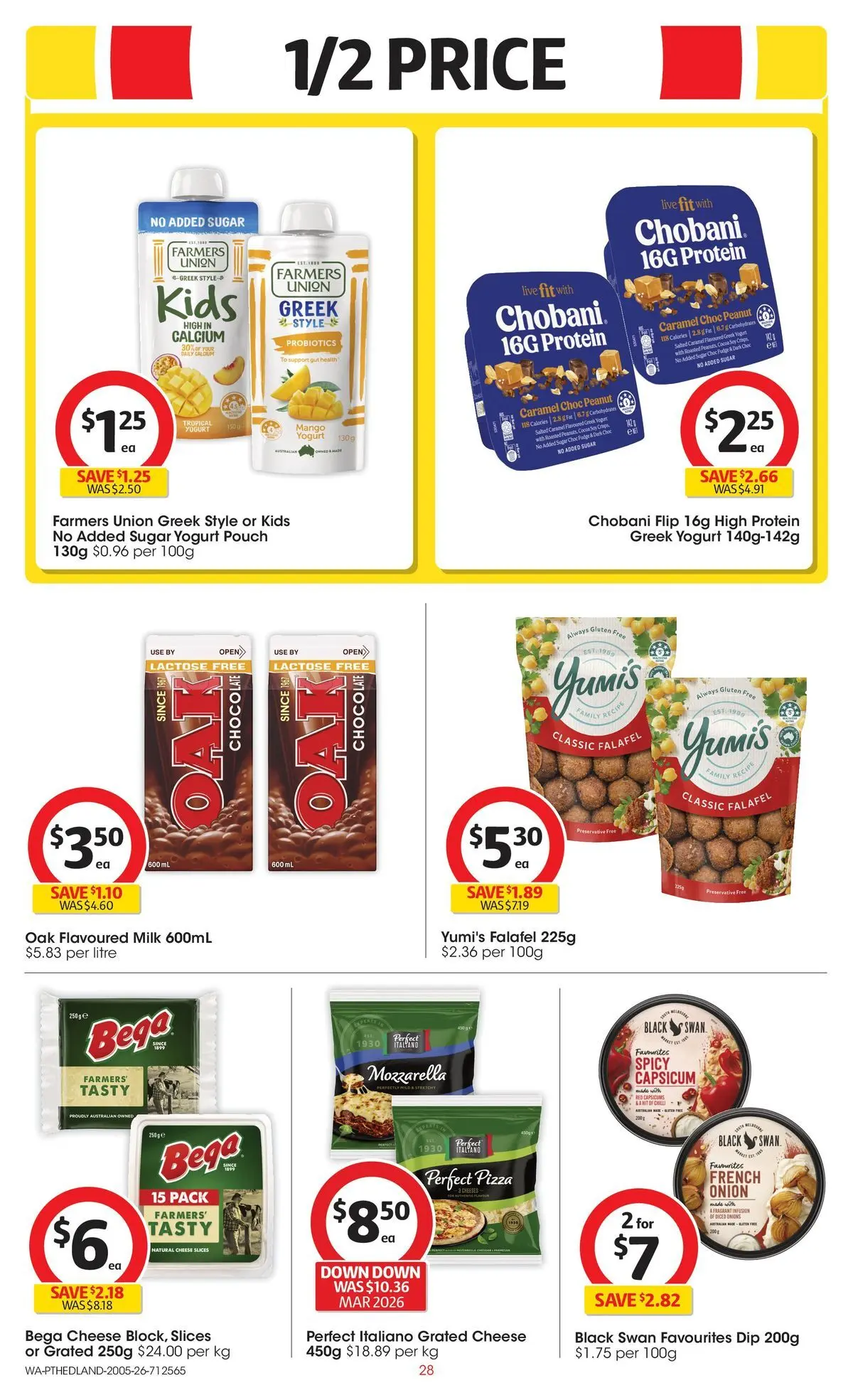 ﻿Coles catalogue valid from 19/05/2026 > Online Australia | Page: 28 | Products: Capsicum, Milk, Chocolate, Onions