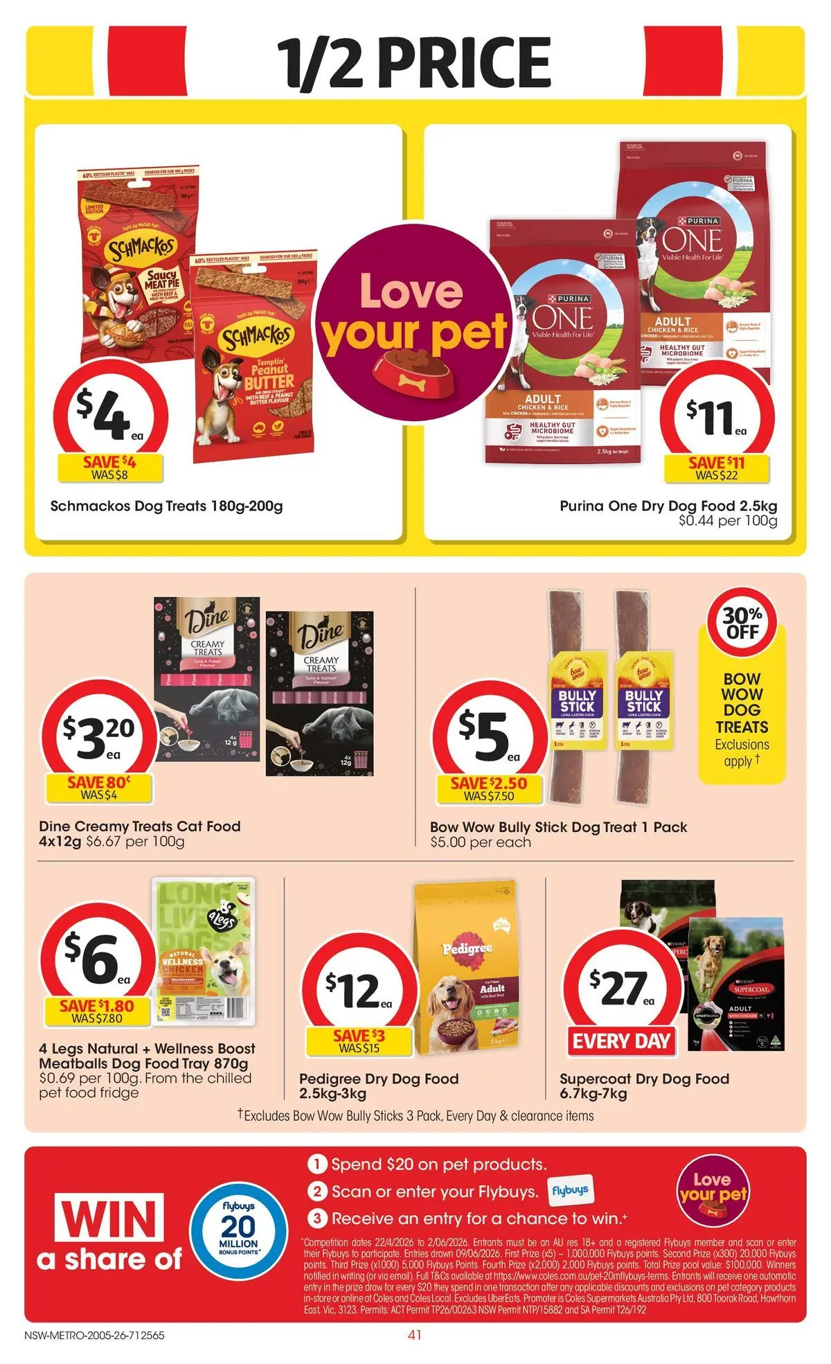 ﻿Coles catalogue valid from 19/05/2026 > Online Australia | Page: 41 | Products: Butter, Meat, Dog food, Fridge