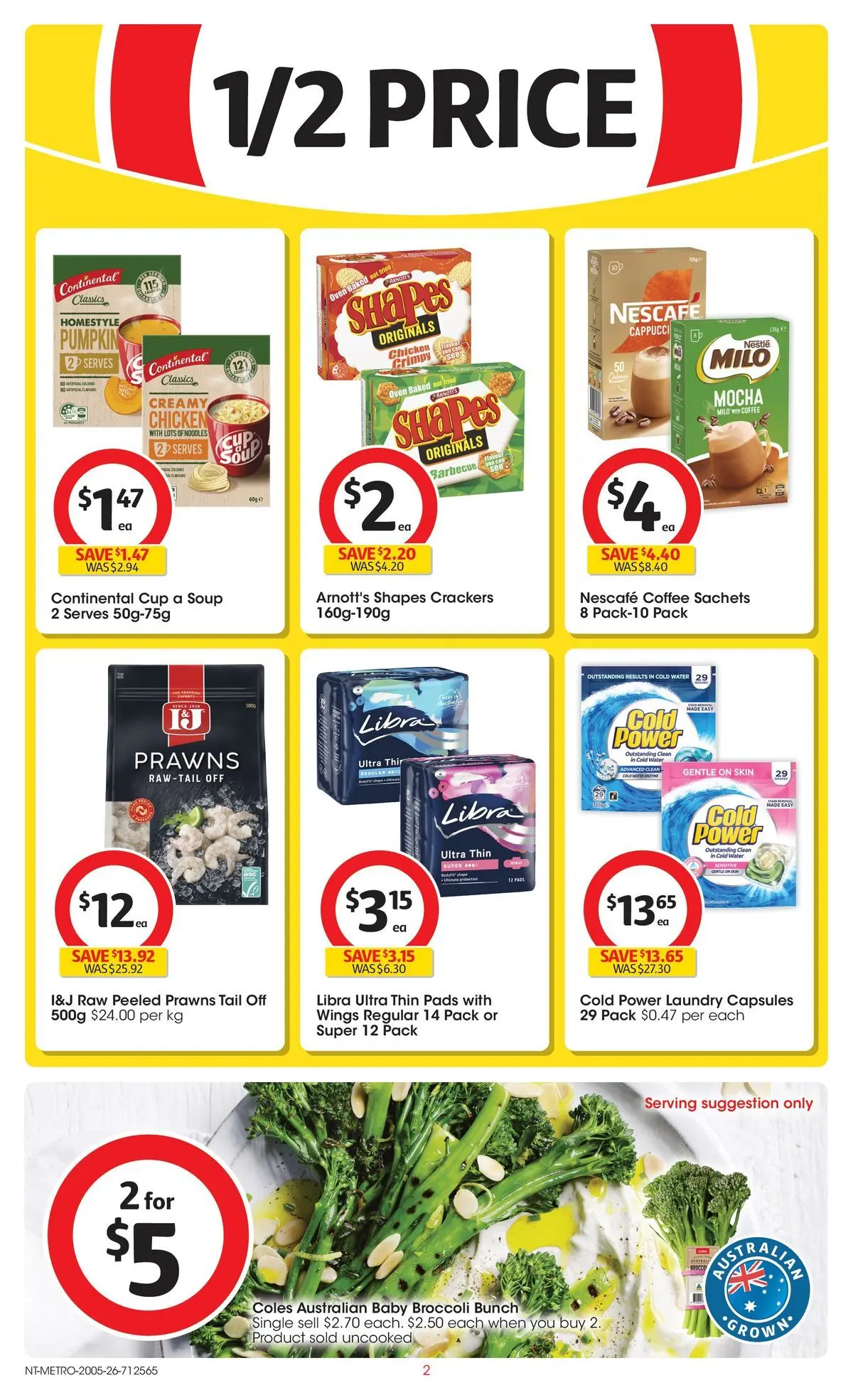 ﻿Coles catalogue valid from 19/05/2026 > Online Australia | Page: 2 | Products: Cot, Chicken, Laundry, Oven