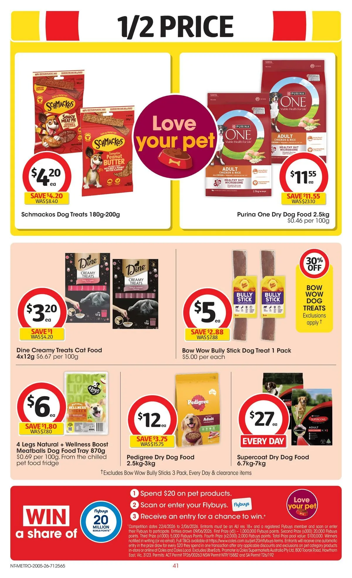 ﻿Coles catalogue valid from 19/05/2026 > Online Australia | Page: 41 | Products: Butter, Rice, Dog food, Fridge
